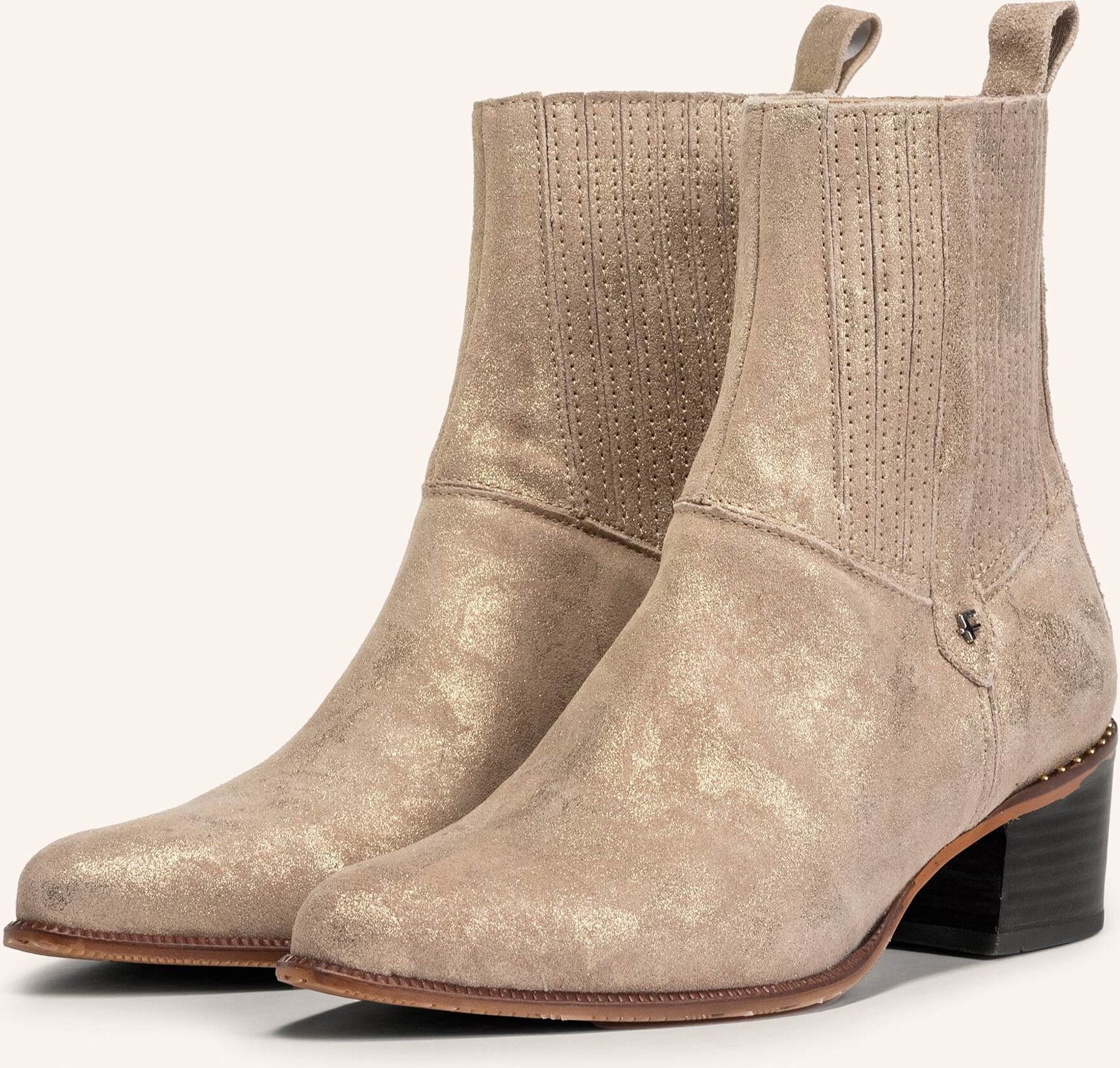 Floris Van Bommel Stiefelette Evi 01 gold