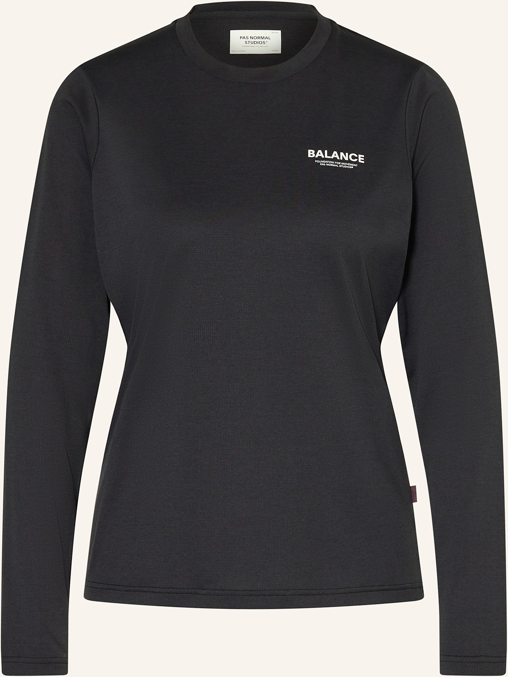 Pas Normal Studios Laufshirt Balance schwarz