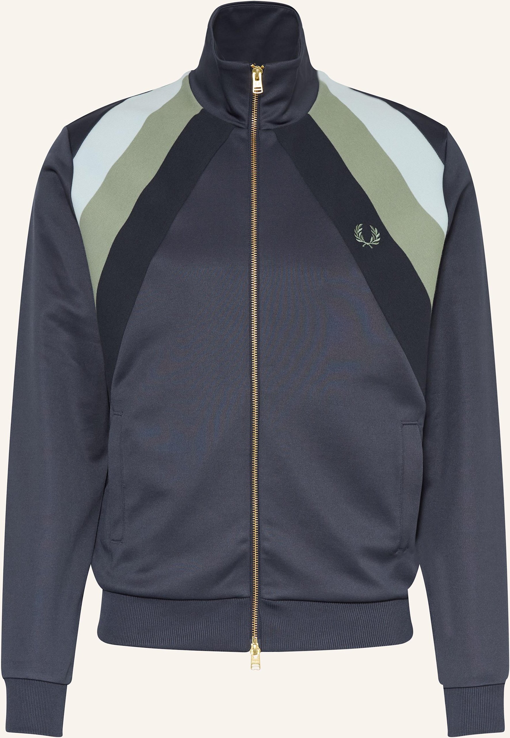 Fred Perry Sweatjacke blau