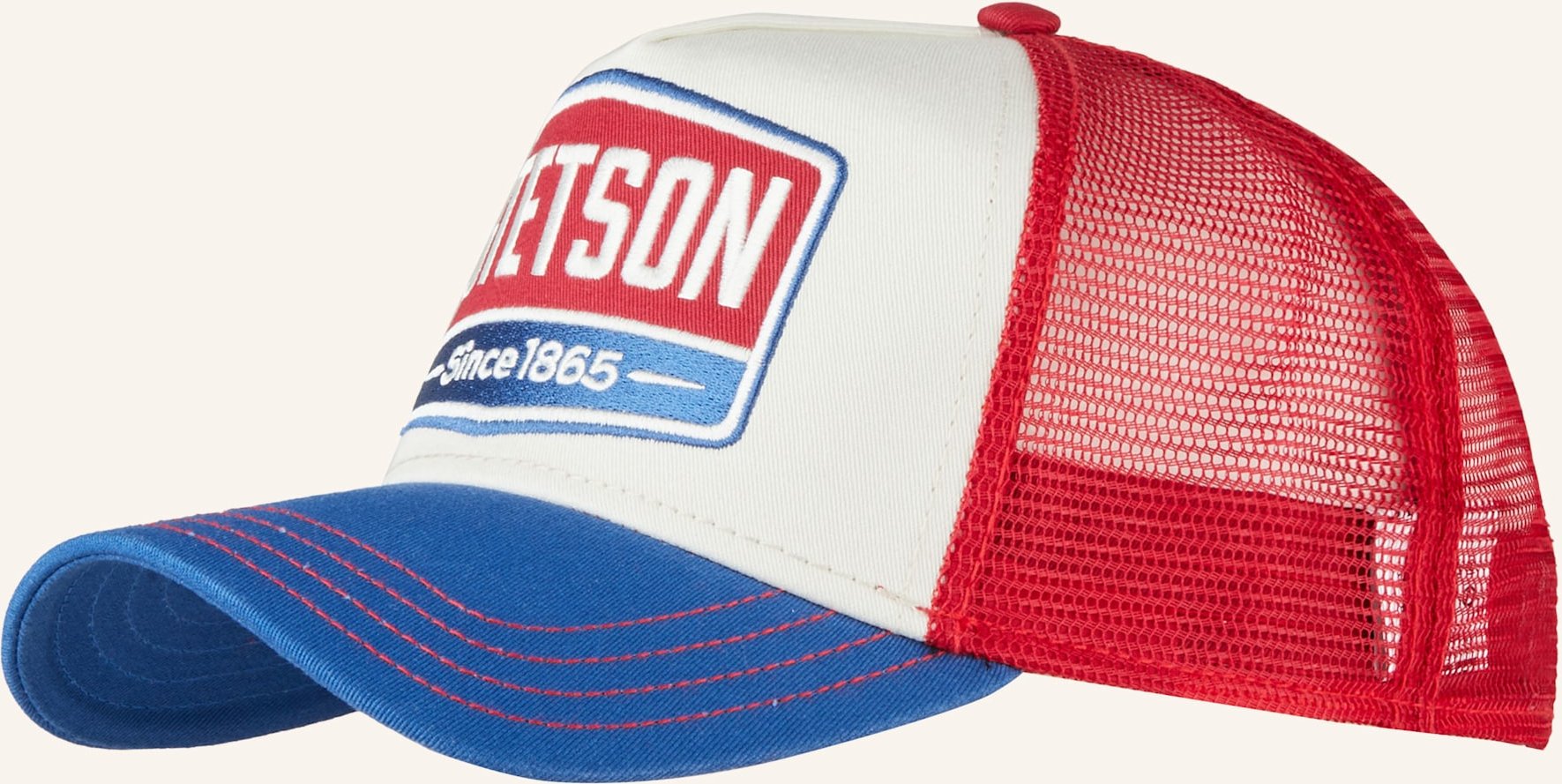 Stetson Cap Gasoline blau
