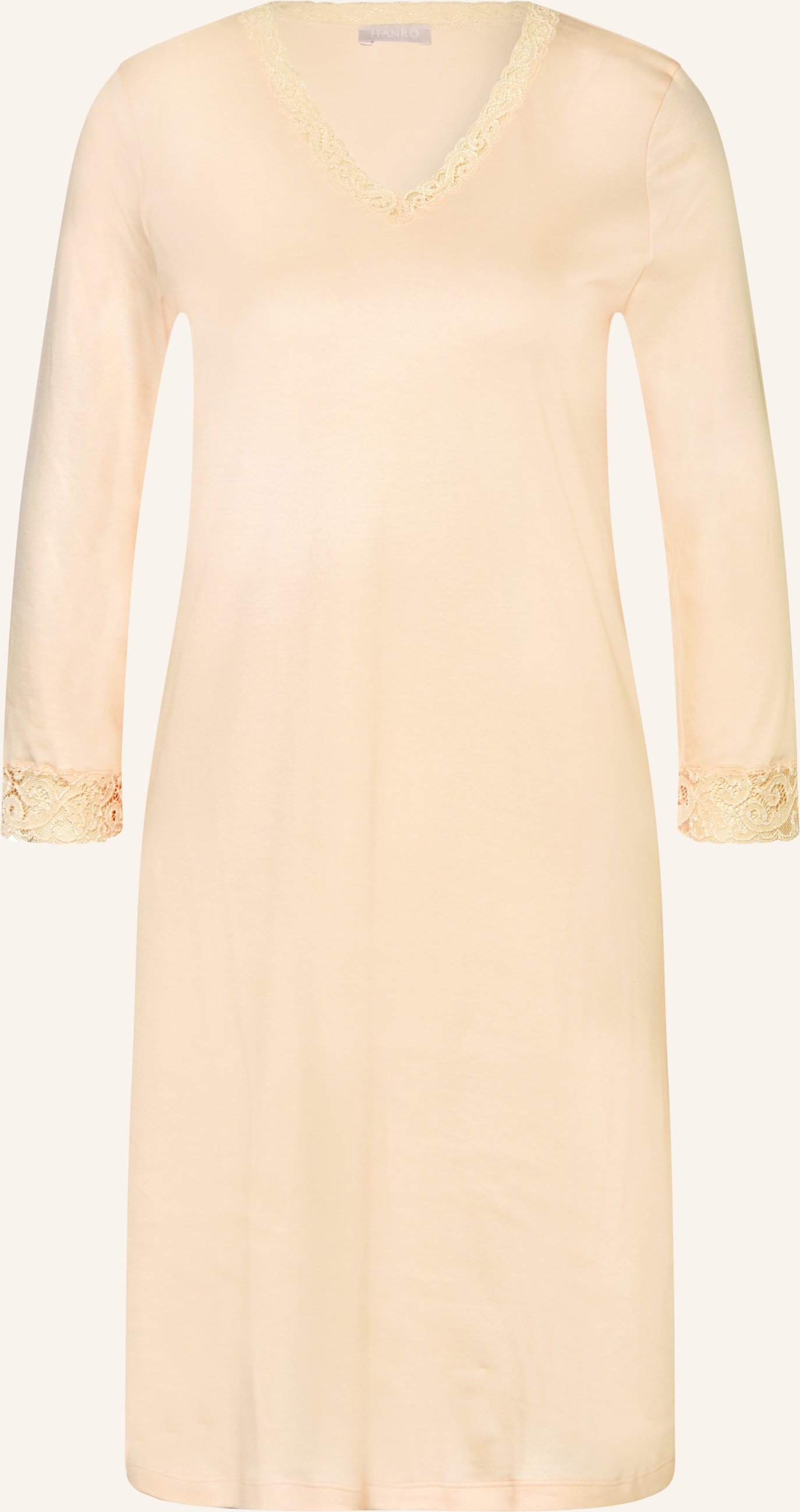 Hanro Nachthemd Moments Mit 3/4-Arm pink