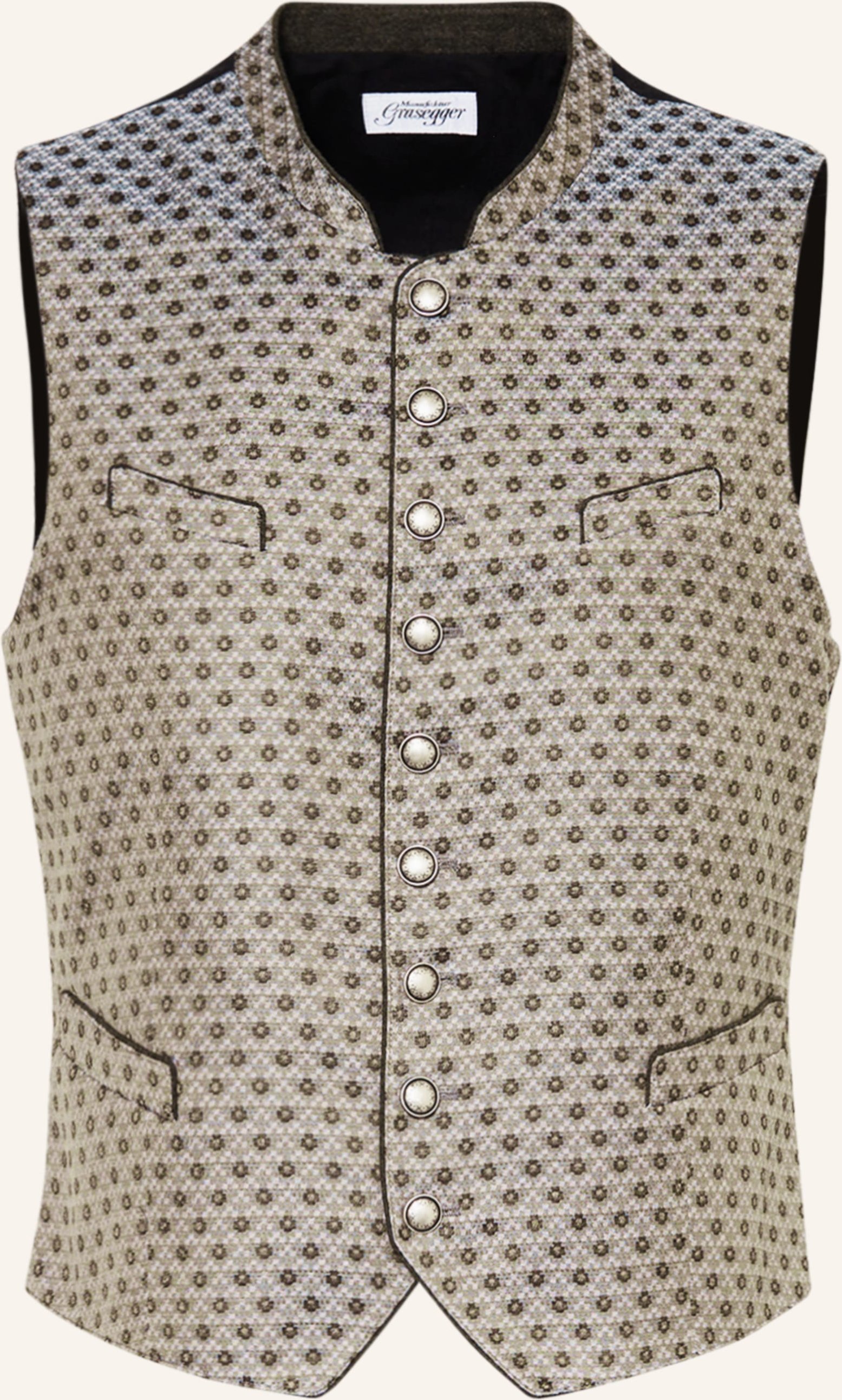 Grasegger Trachtenweste Xeno blau