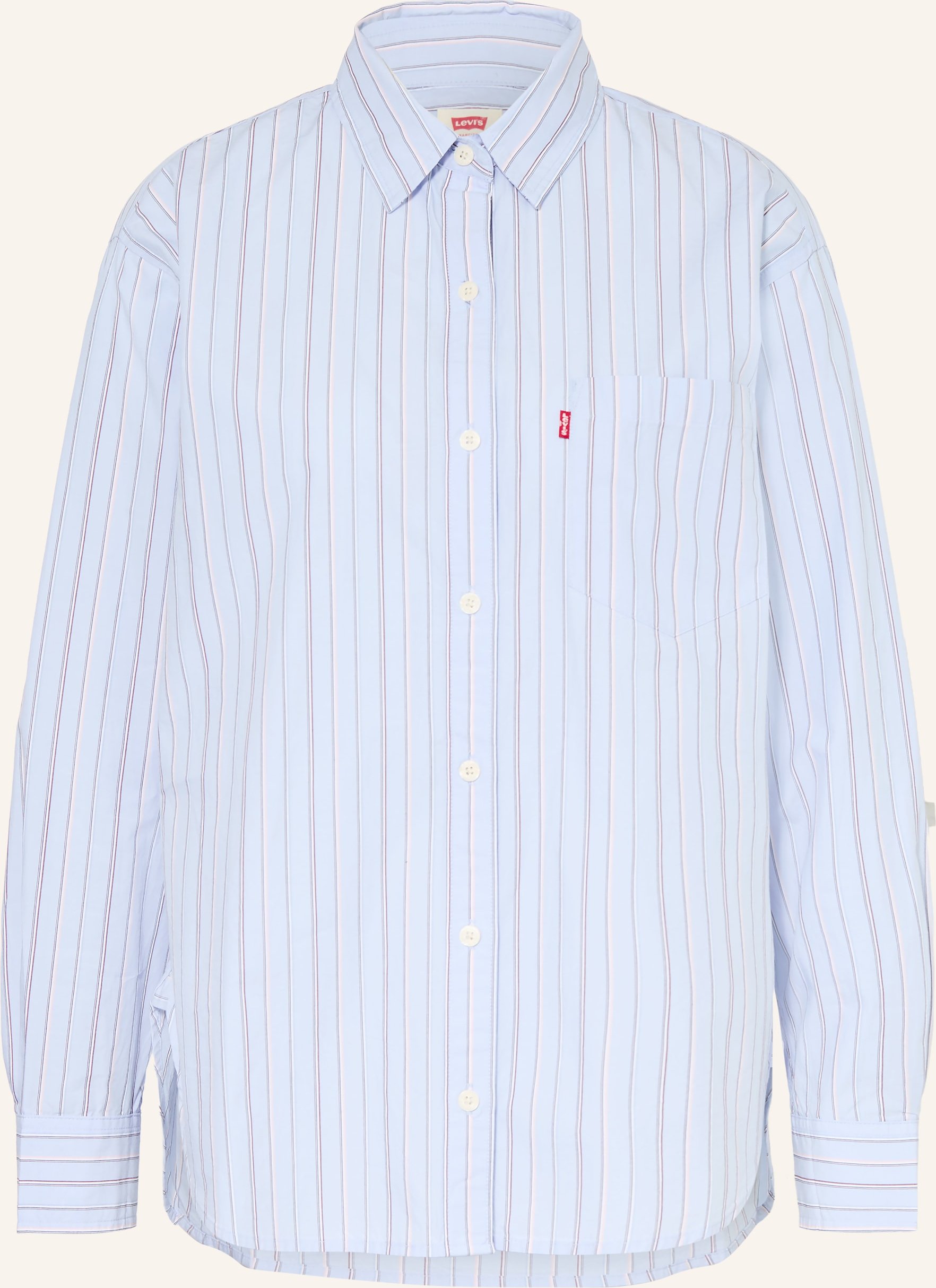 Levi's® Hemdbluse Harlie blau