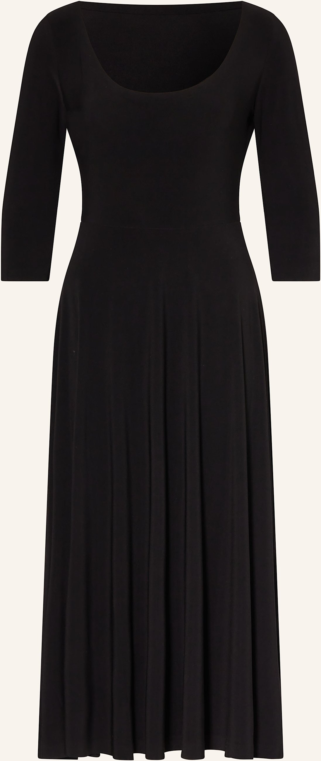 Norma Kamali Jerseykleid schwarz