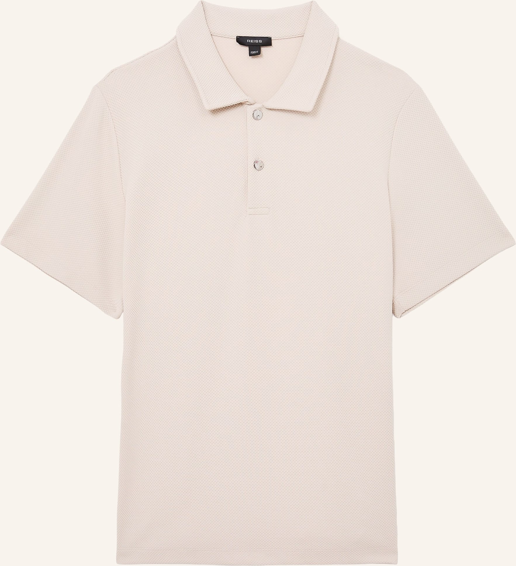 Reiss Piqué-Poloshirt Kennedy grau