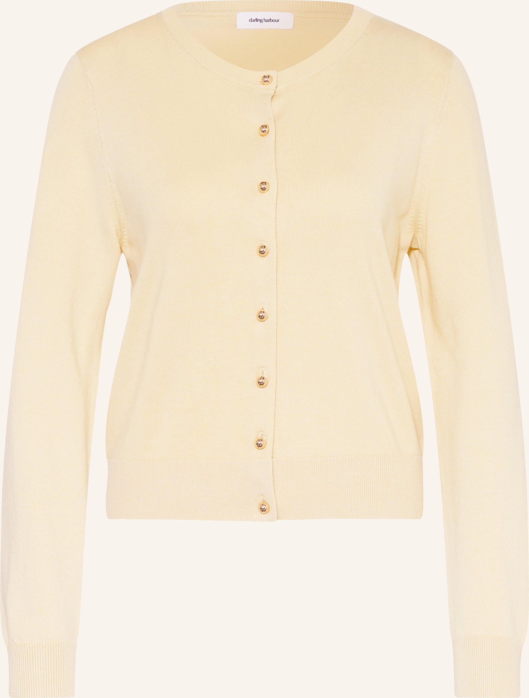 Darling Harbour Strickjacke gelb