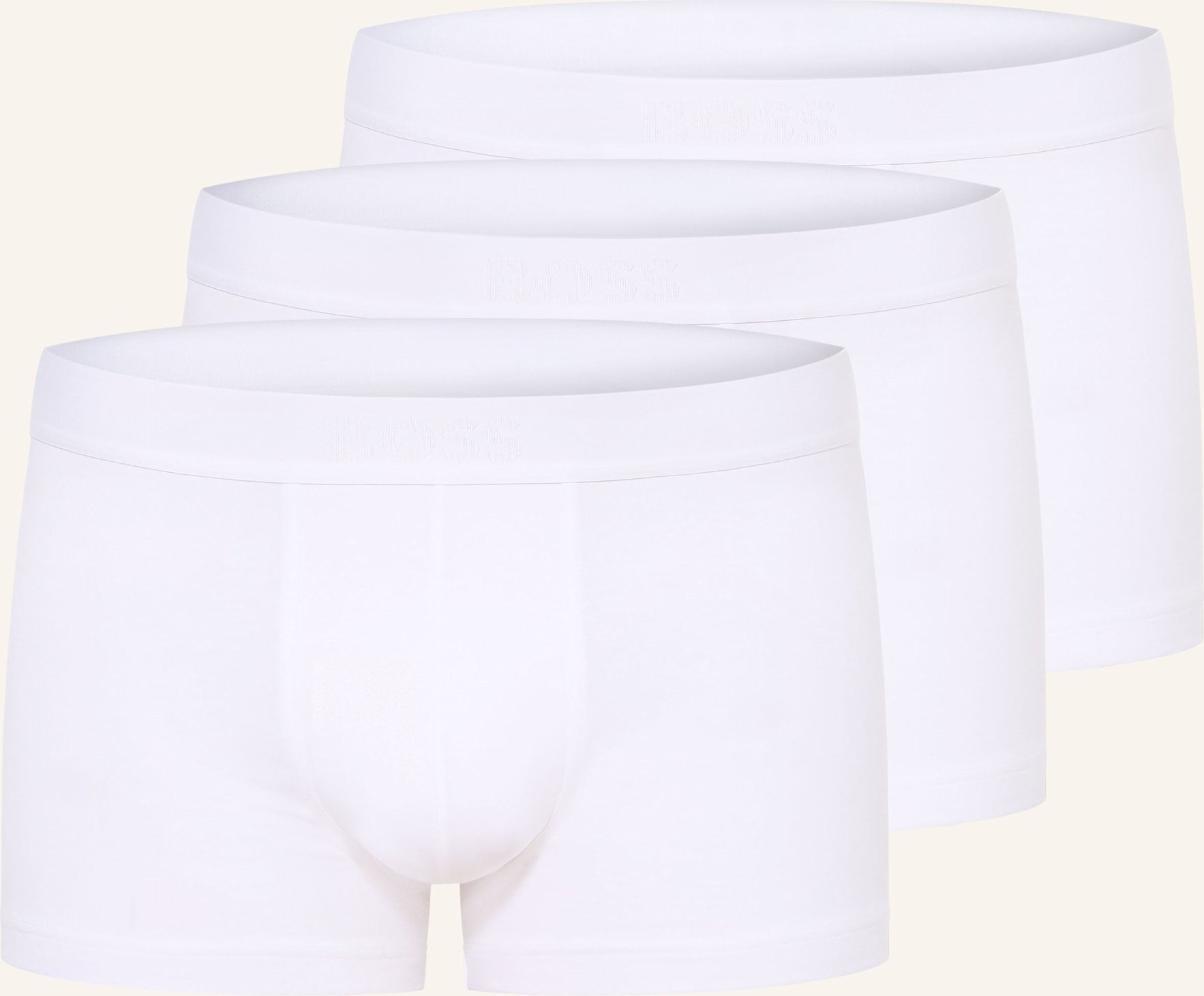 Thumbnail - Boss 3er-Pack Boxershorts One weiss