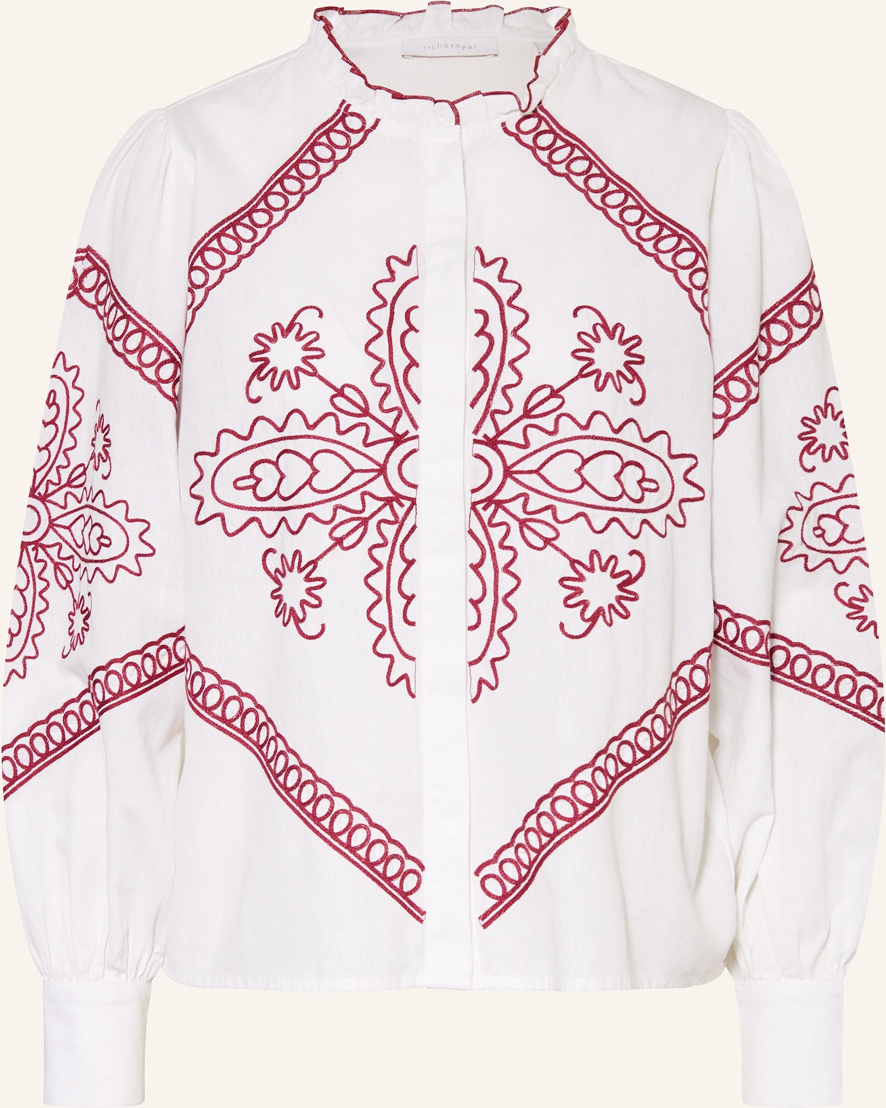 Rich & Royal Bluse rot