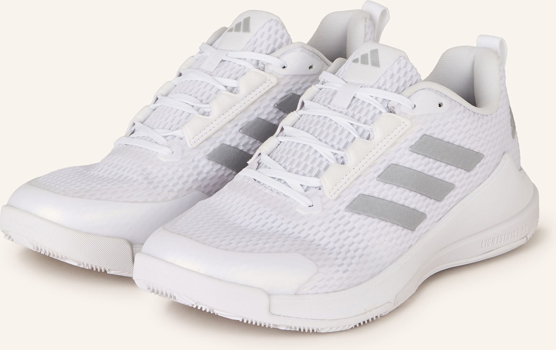 Adidas Indoorschuhe Novaflight 2 weiss