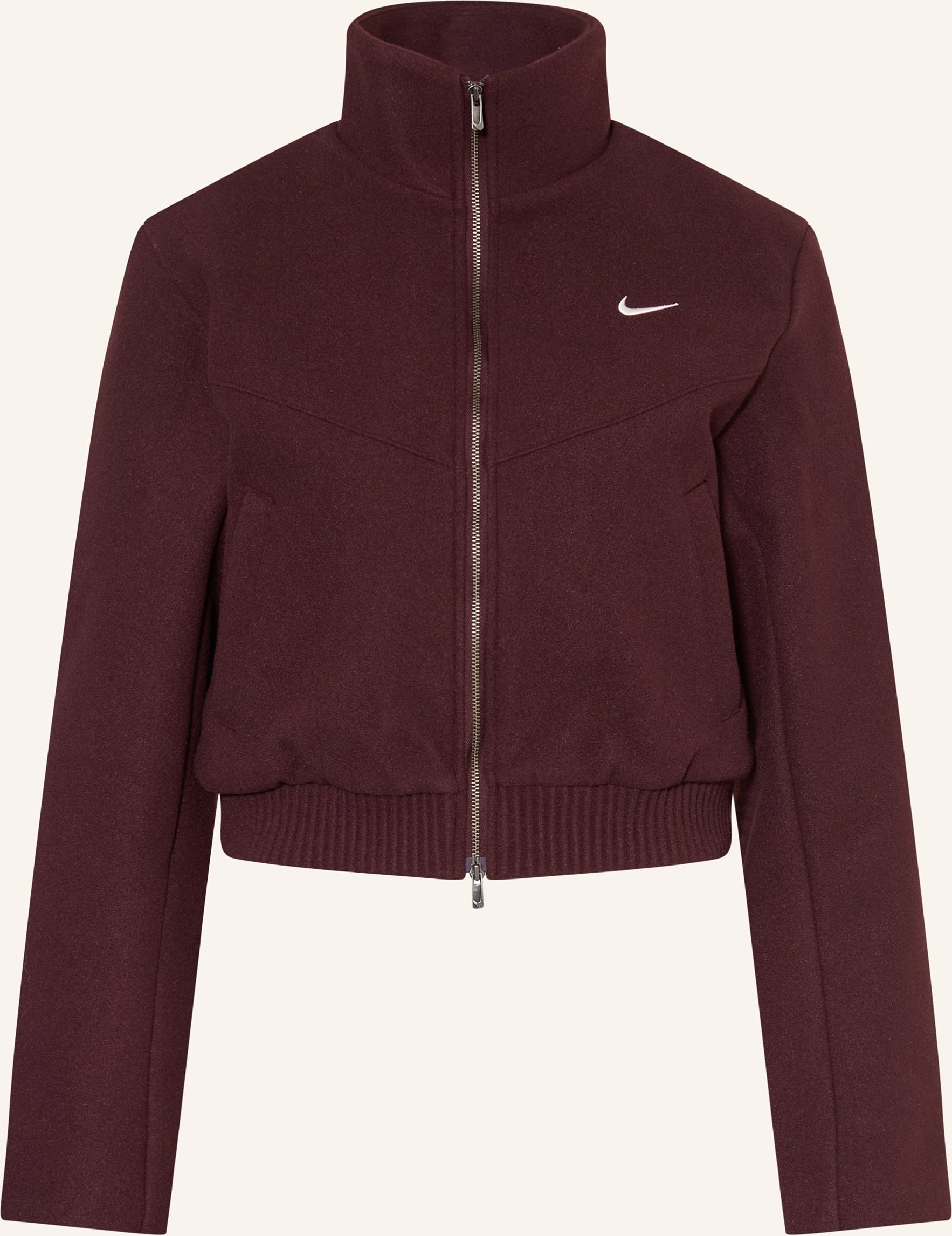Nike Fleecejacke Sportswear rot