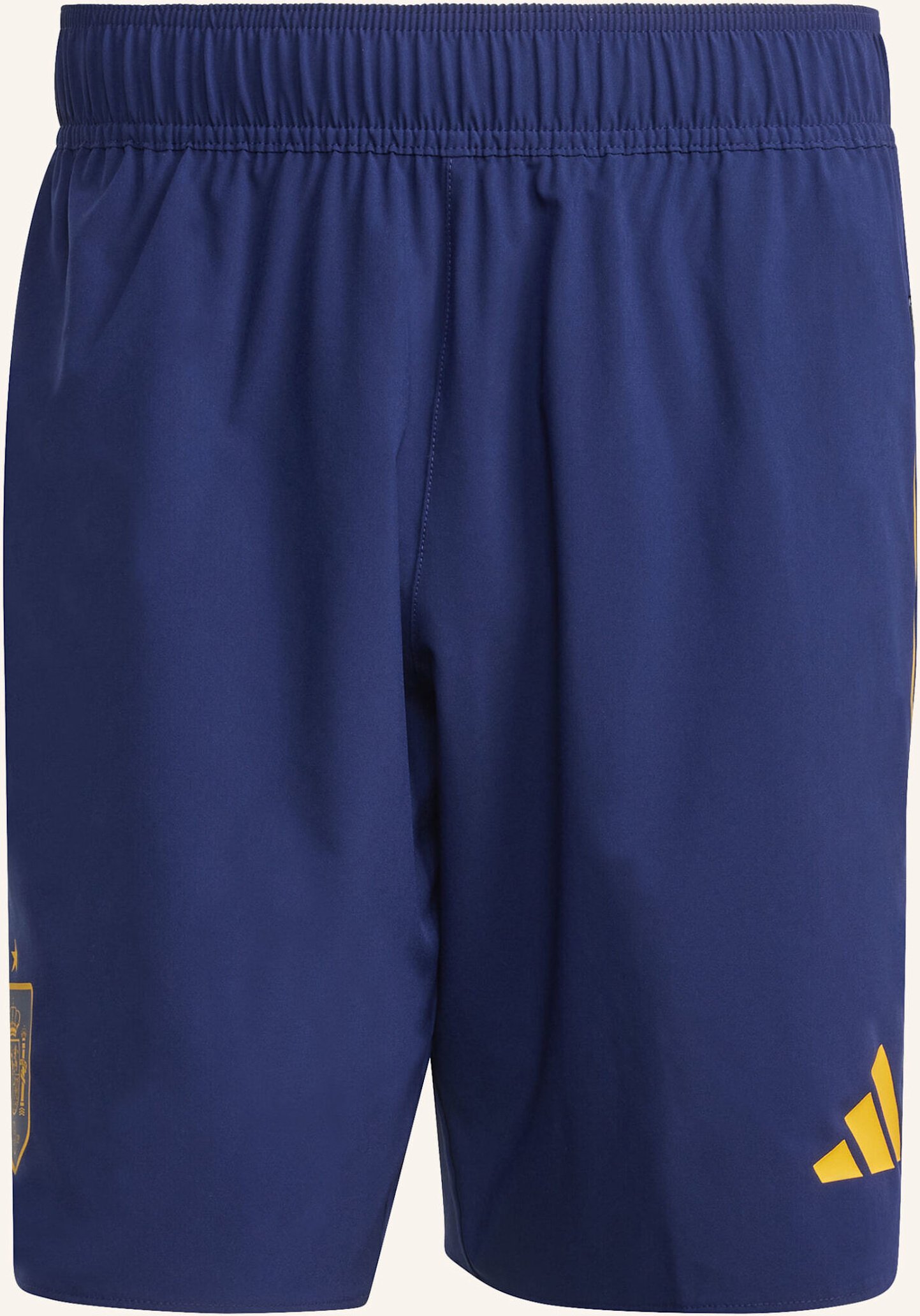 Adidas Spanien Tiro Travel Shorts blau