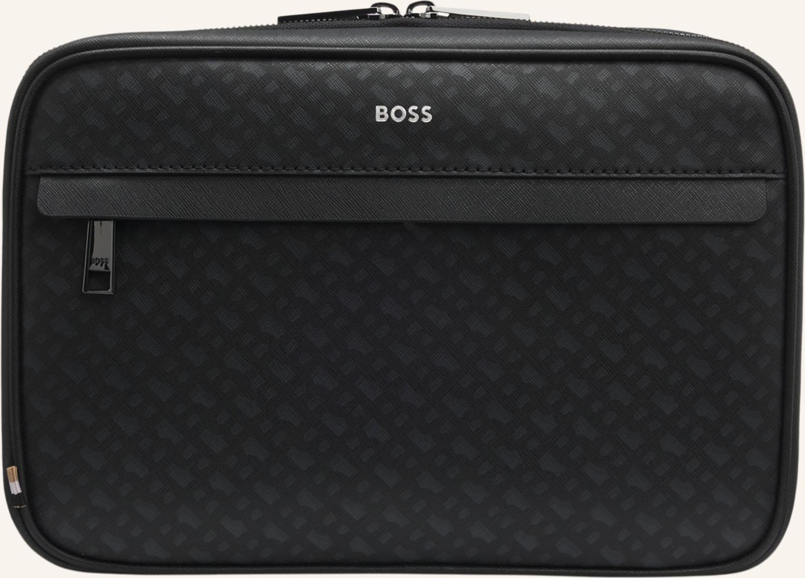 Boss Waschbeutel Zair_Mn_Washbag schwarz