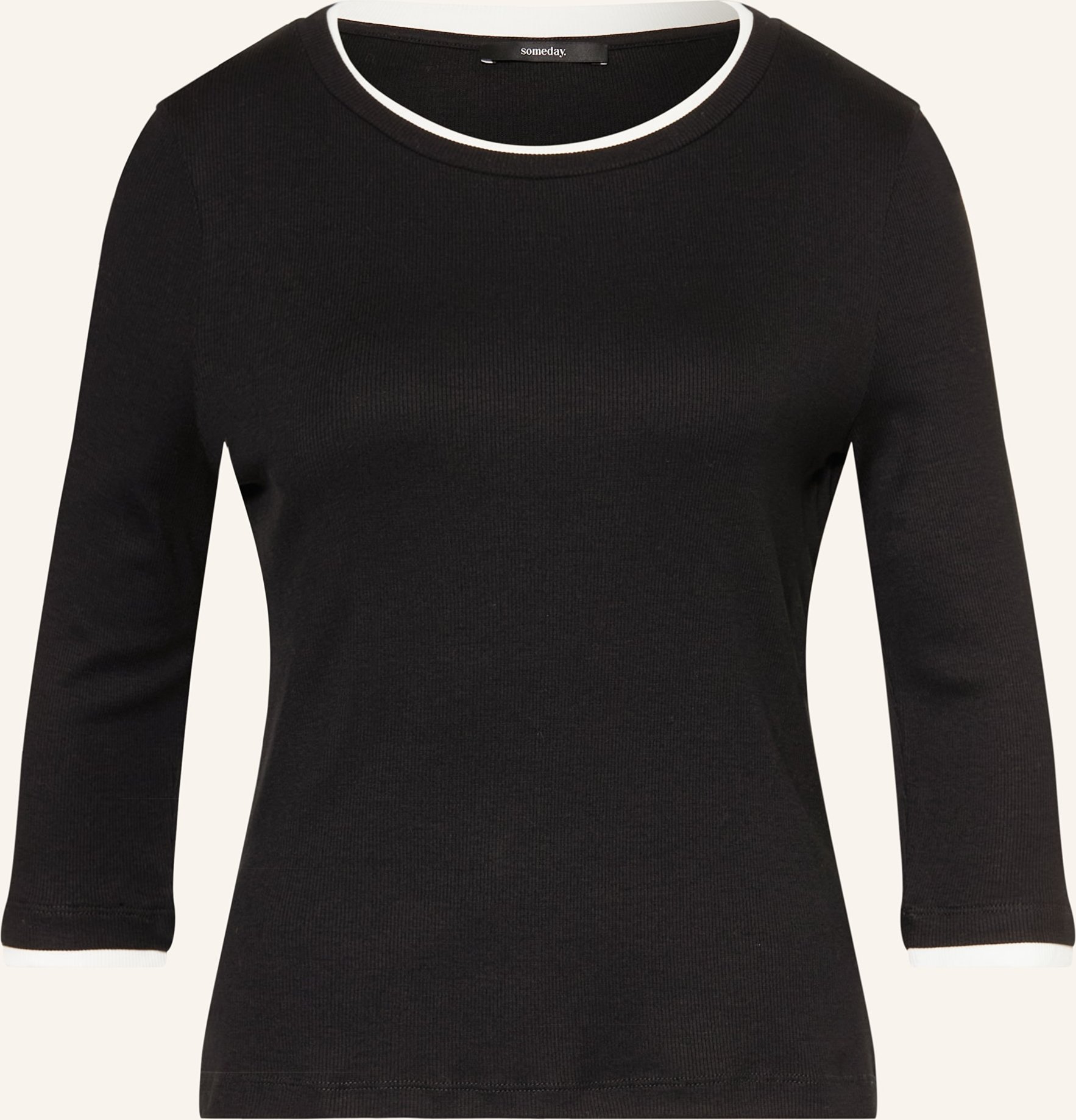 Someday Shirt Kalora Mit 3/4-Arm schwarz