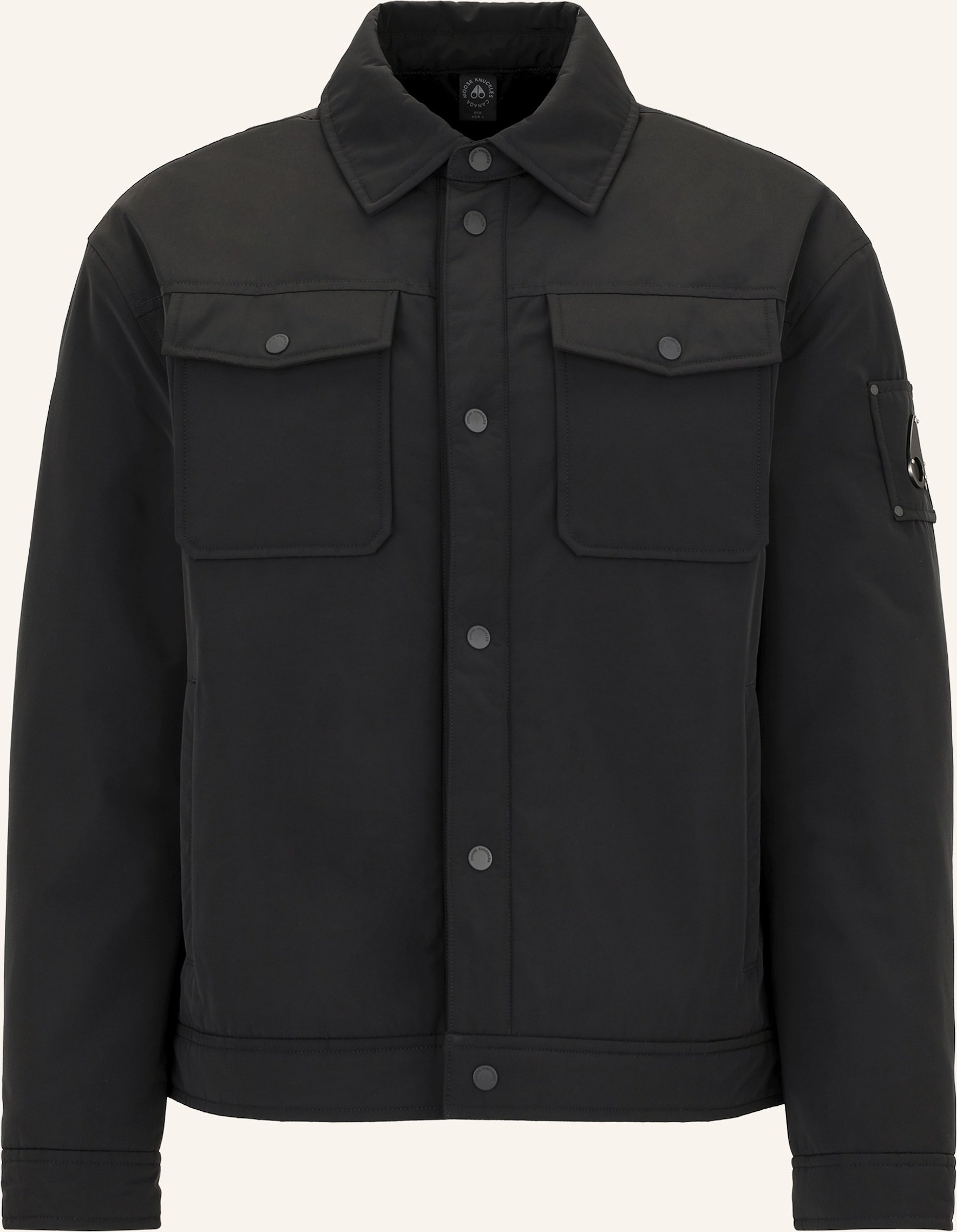 Moose Knuckles Overjacket Jacque Bunny schwarz