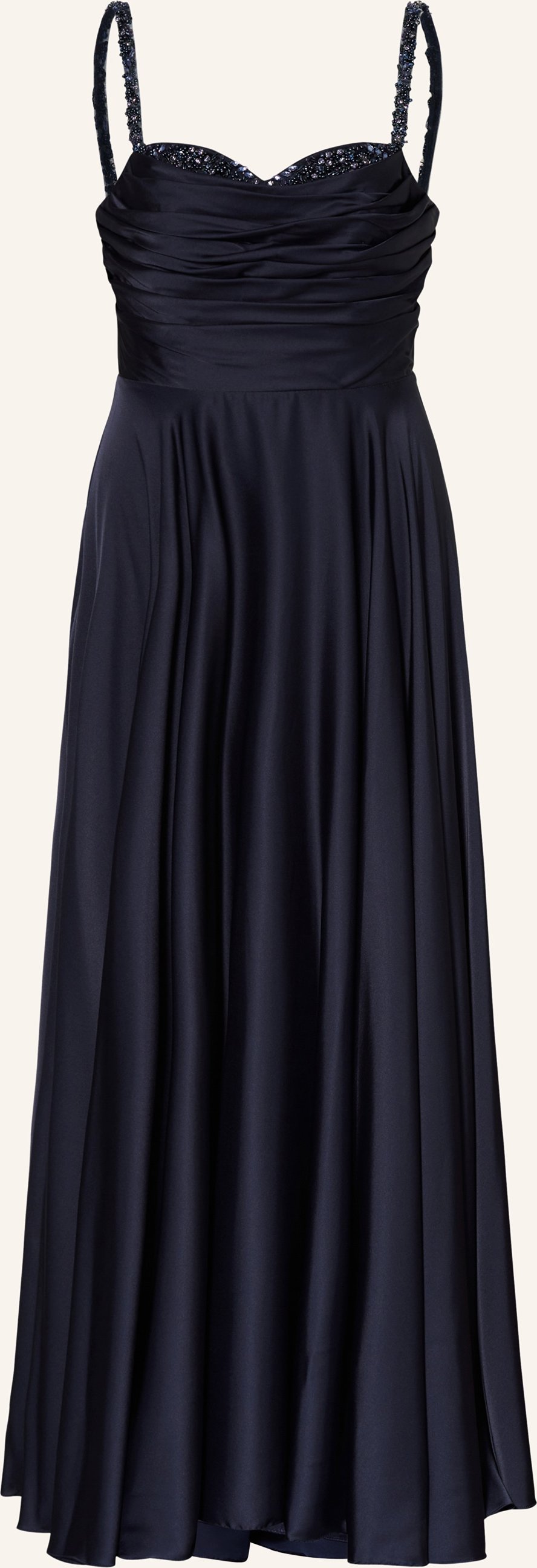 Hey Kyla Abendkleid Mit Pailletten Und Schmucksteinen blau