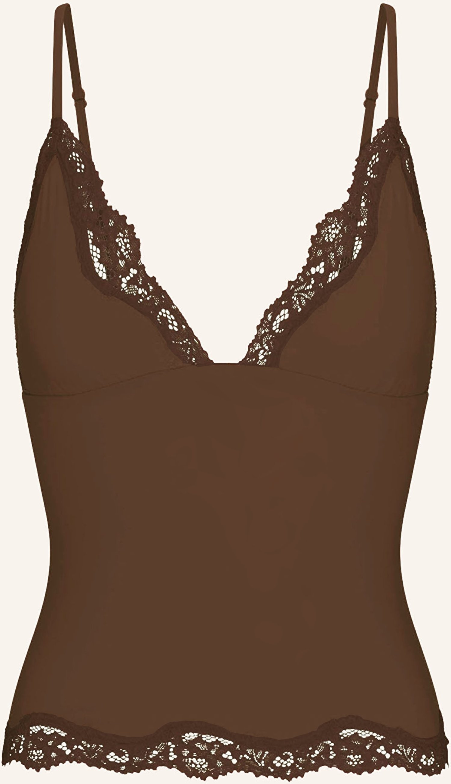 Skims Schlaftop Fits Everybody Lace braun