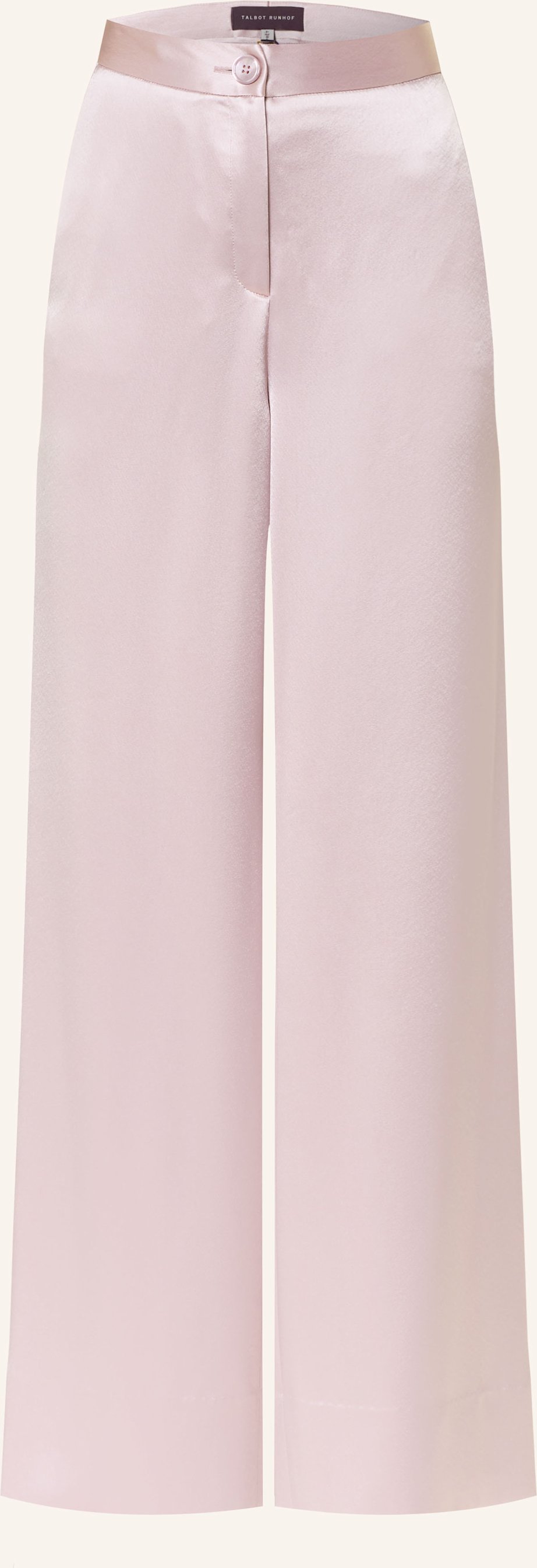 Thumbnail - Talbot Runhof Marlenehose Aus Satin rosa