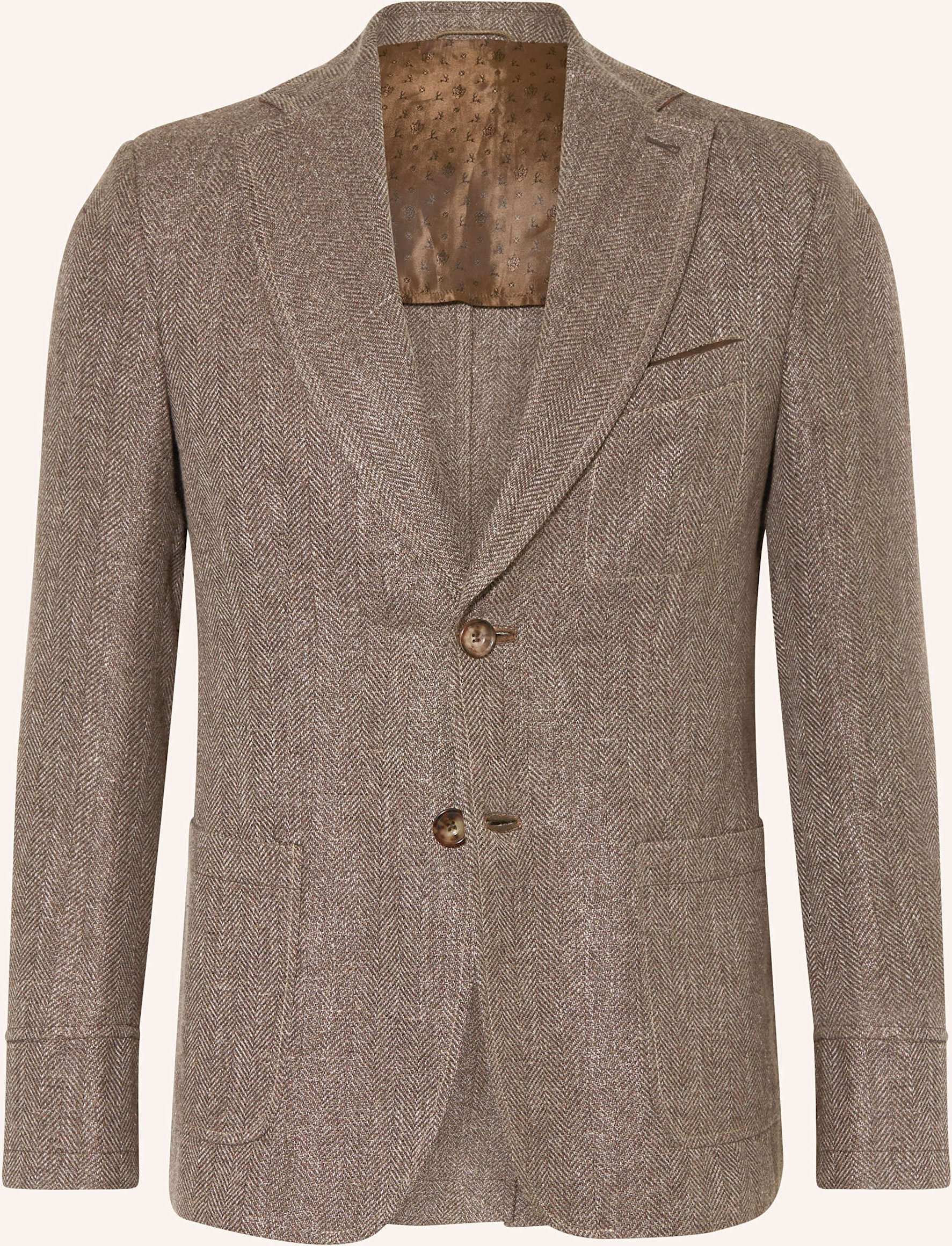 Habsburg Sakko Wolfsberg Mit Leinen braun