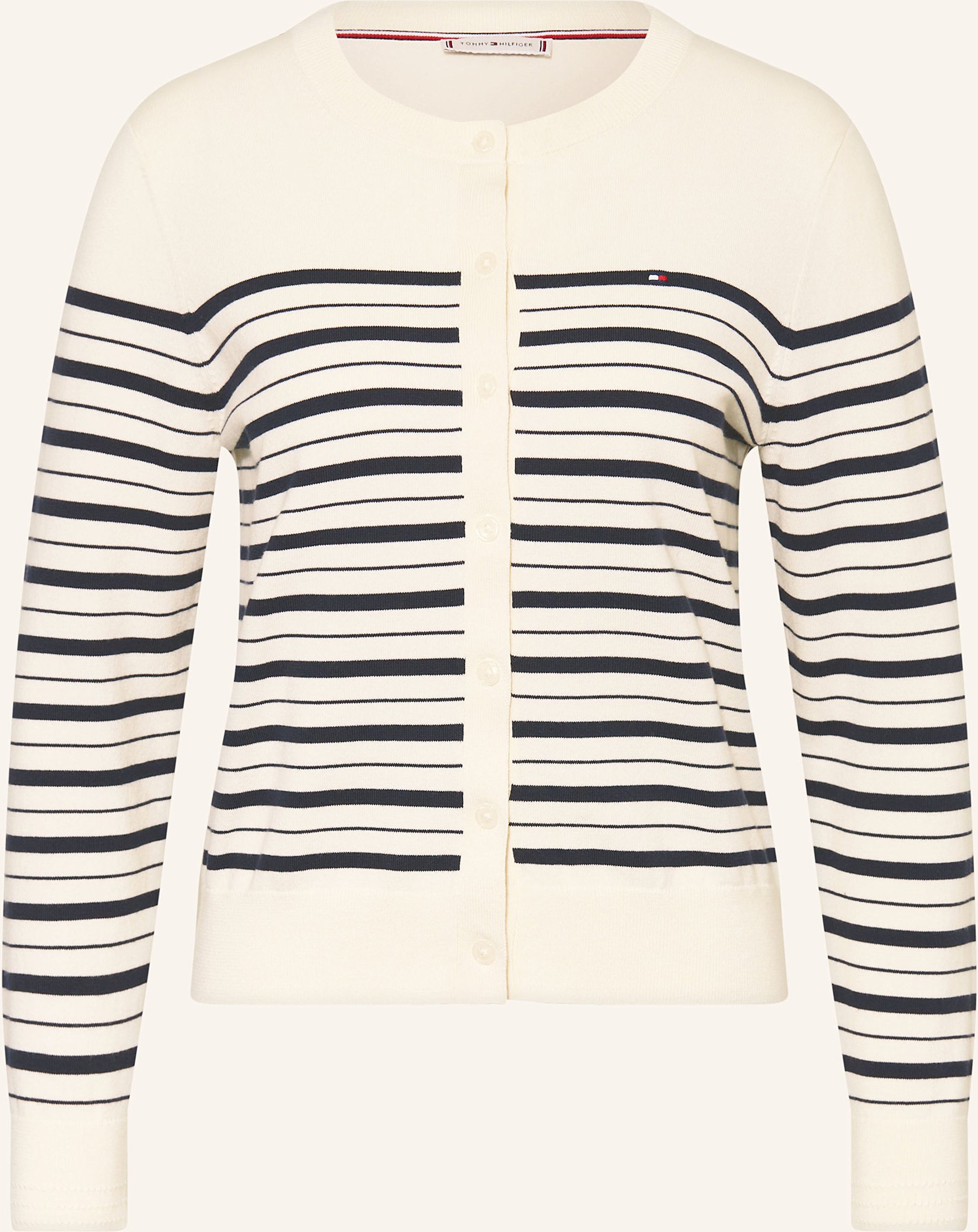 Tommy Hilfiger Strickjacke weiss