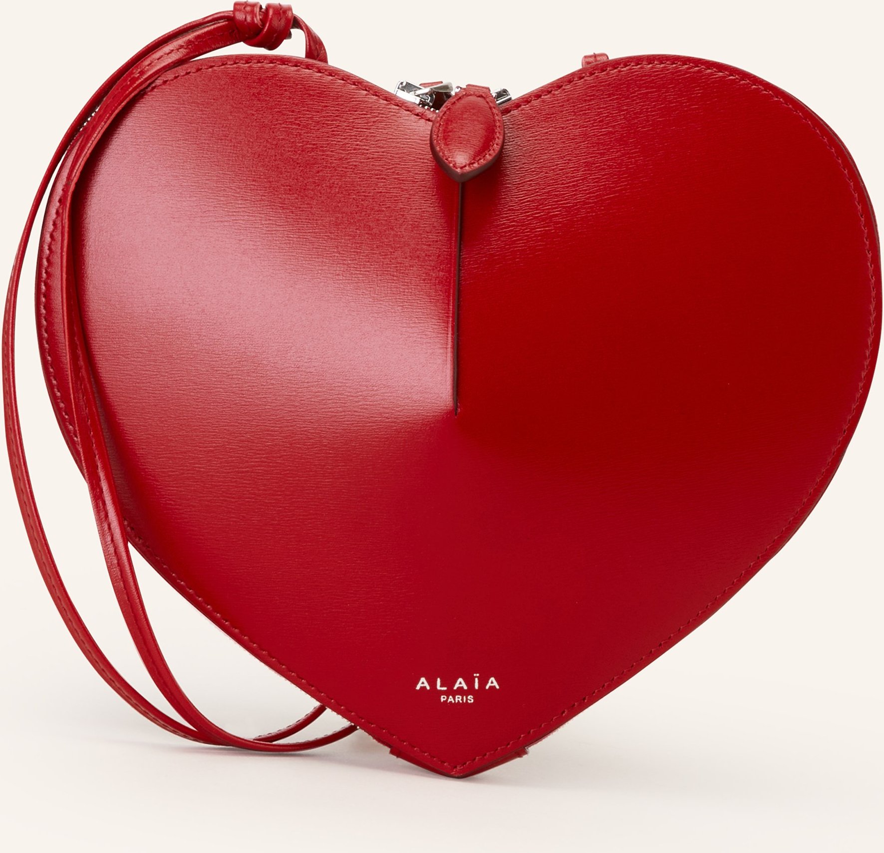 Alaïa Umhängetasche Le Coeur rot
