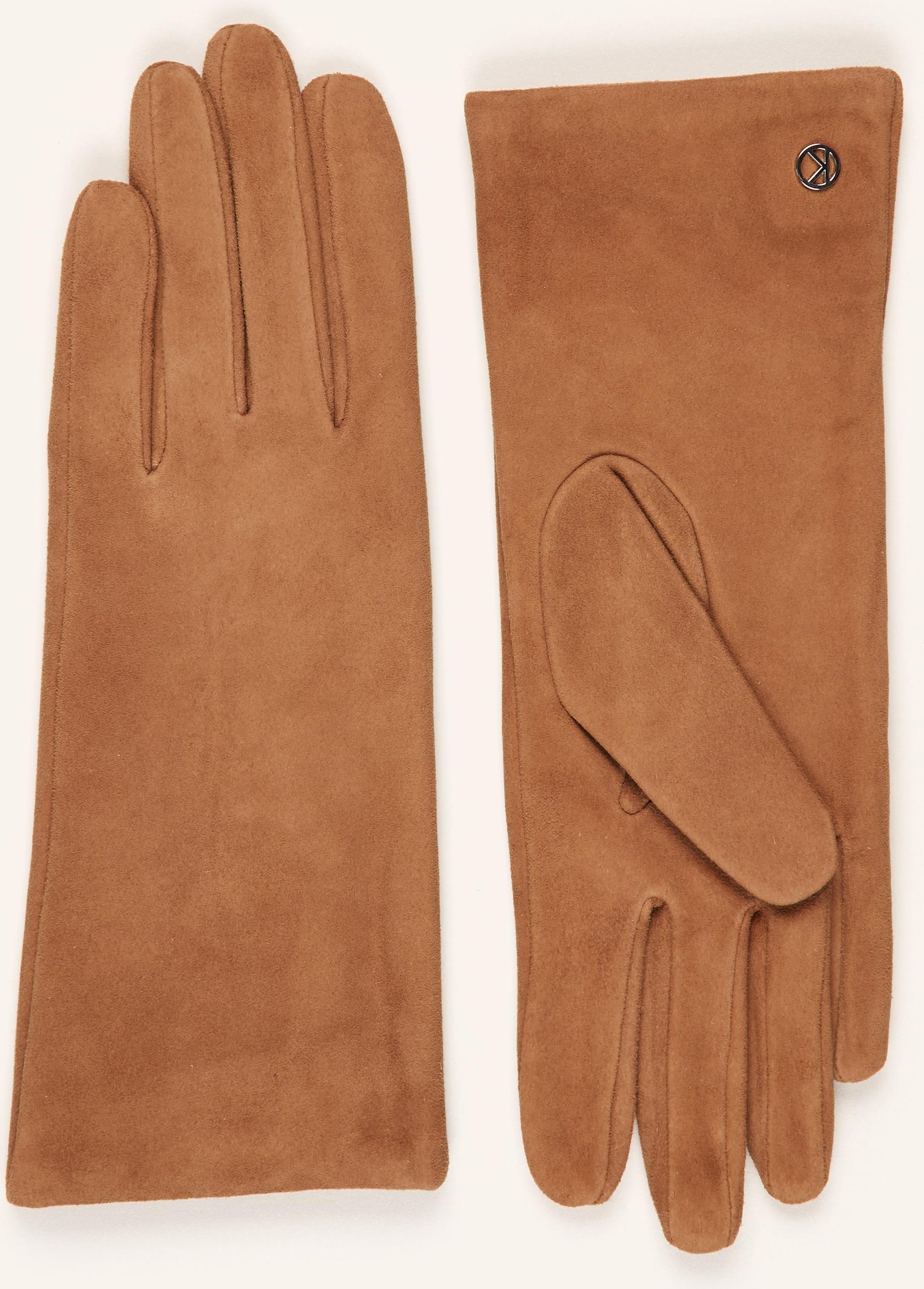 Kessler Lederhandschuhe Ava Mit Cashmere braun