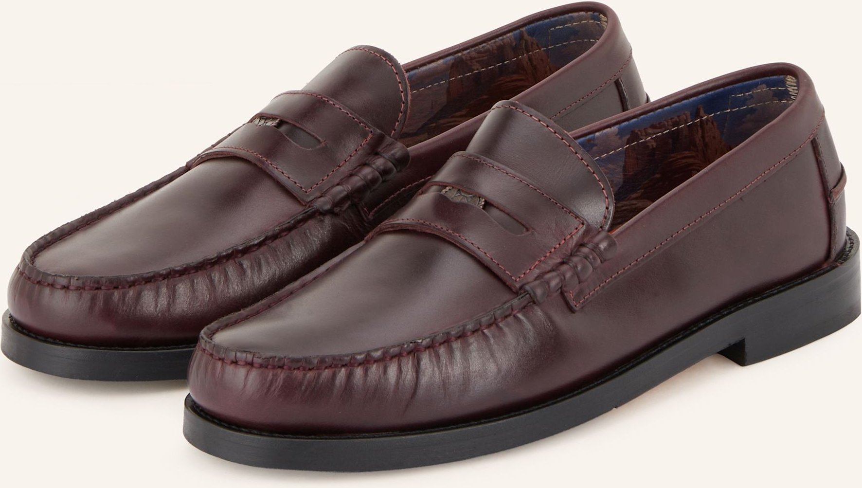 Naked Wolfe Penny-Loafer Riviera rot