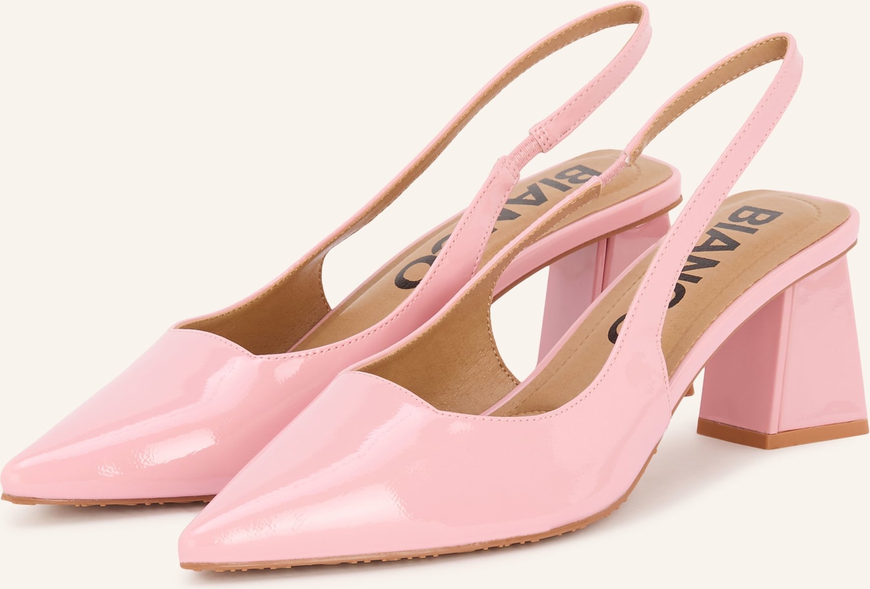 Bianco Slingpumps rosa