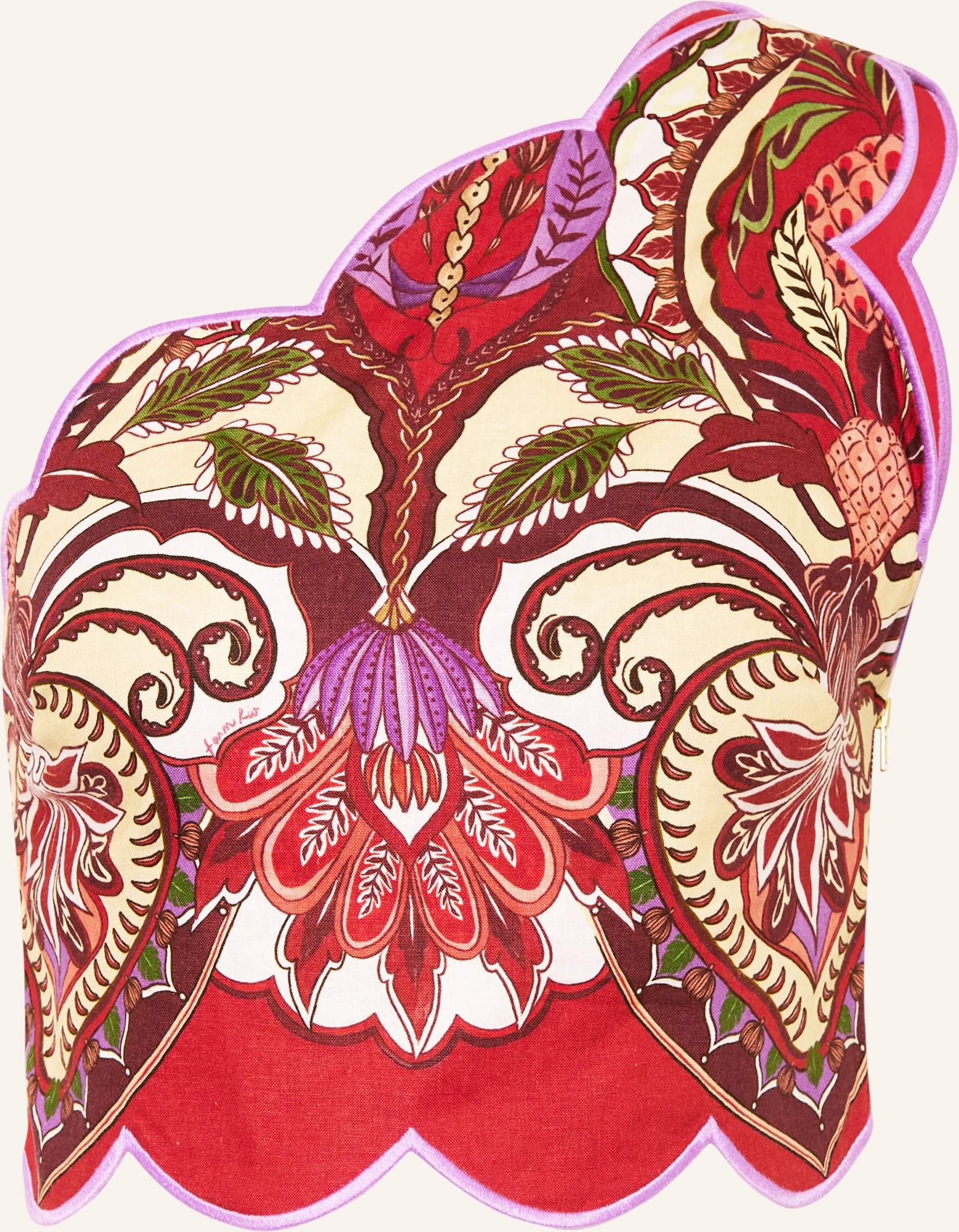 Farm Rio One-Shoulder-Top Odara rot