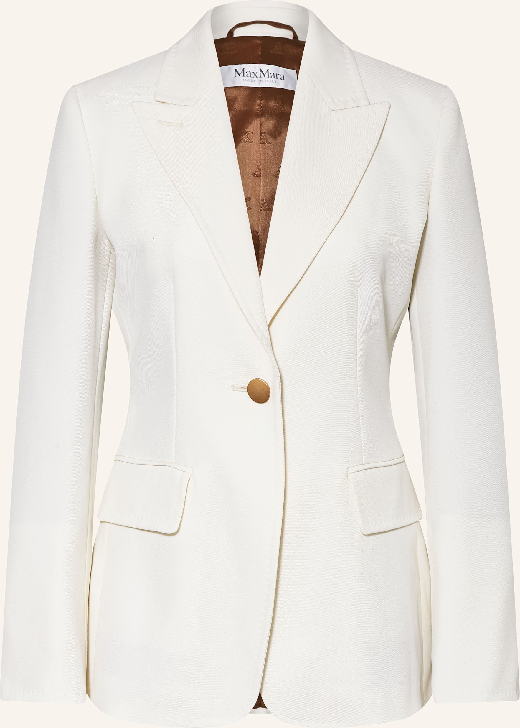 Thumbnail - Max Mara Blazer Palchi weiss