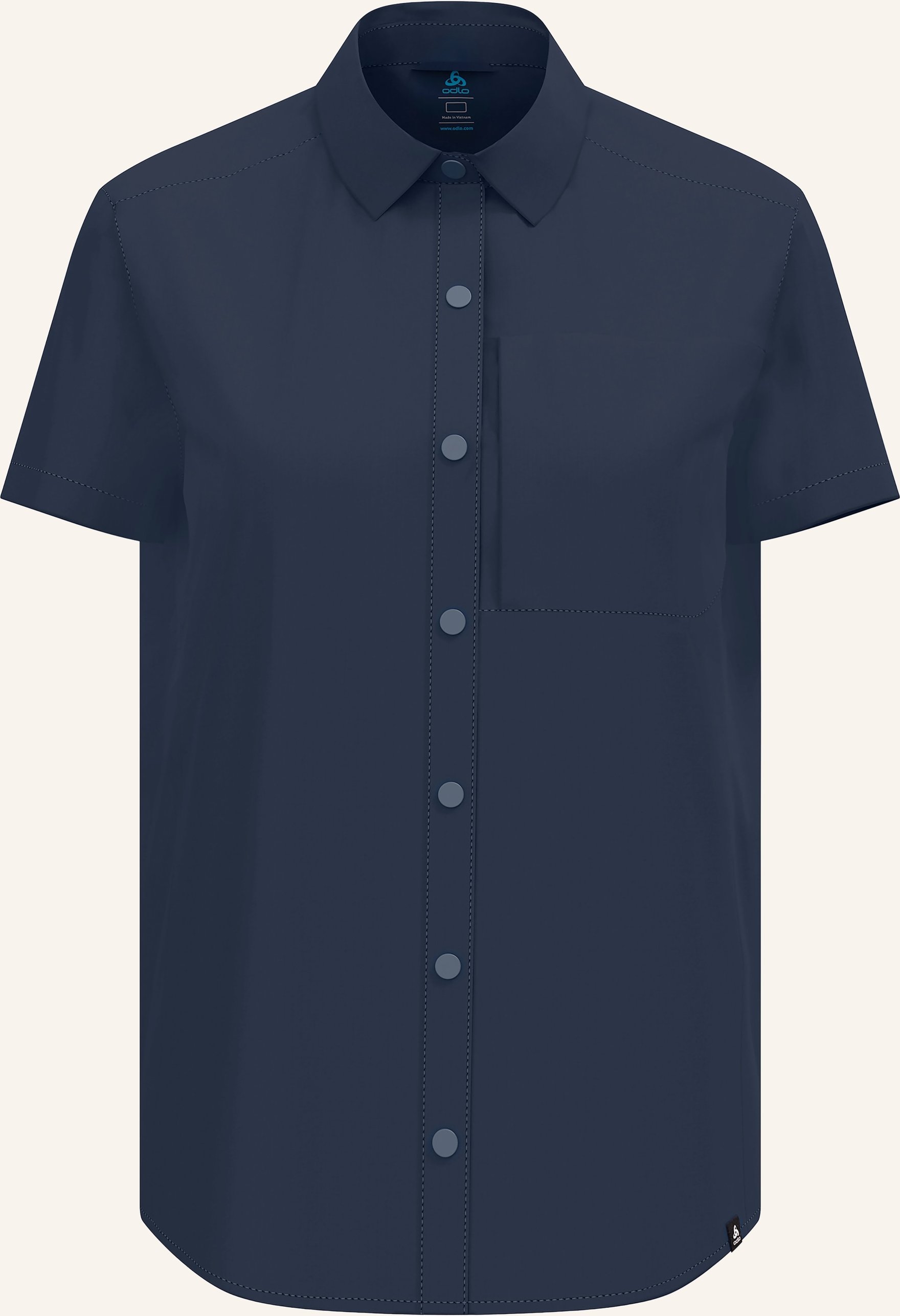 Thumbnail - Odlo Outdoor-Bluse Essential blau