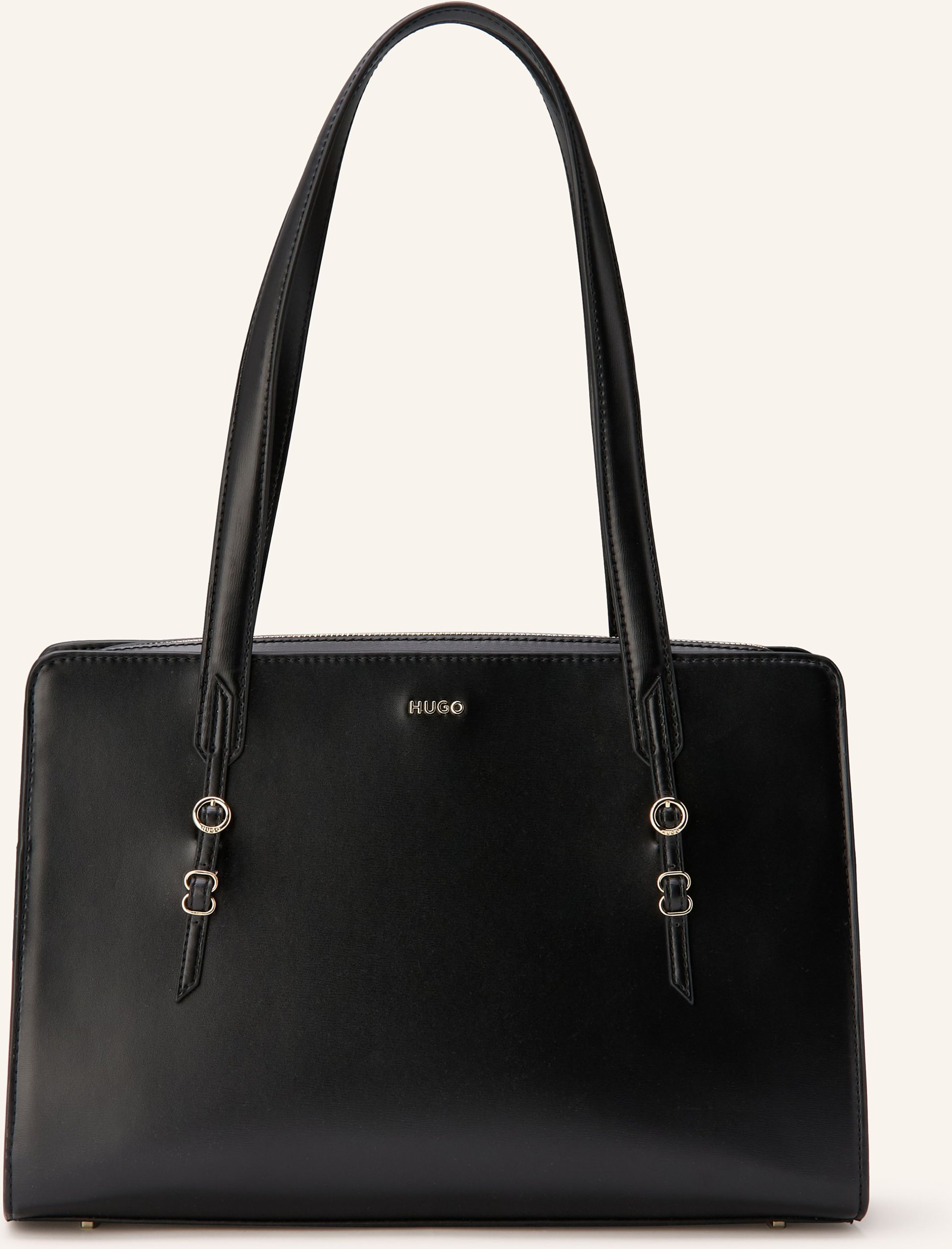 Hugo Schultertasche Syndra schwarz