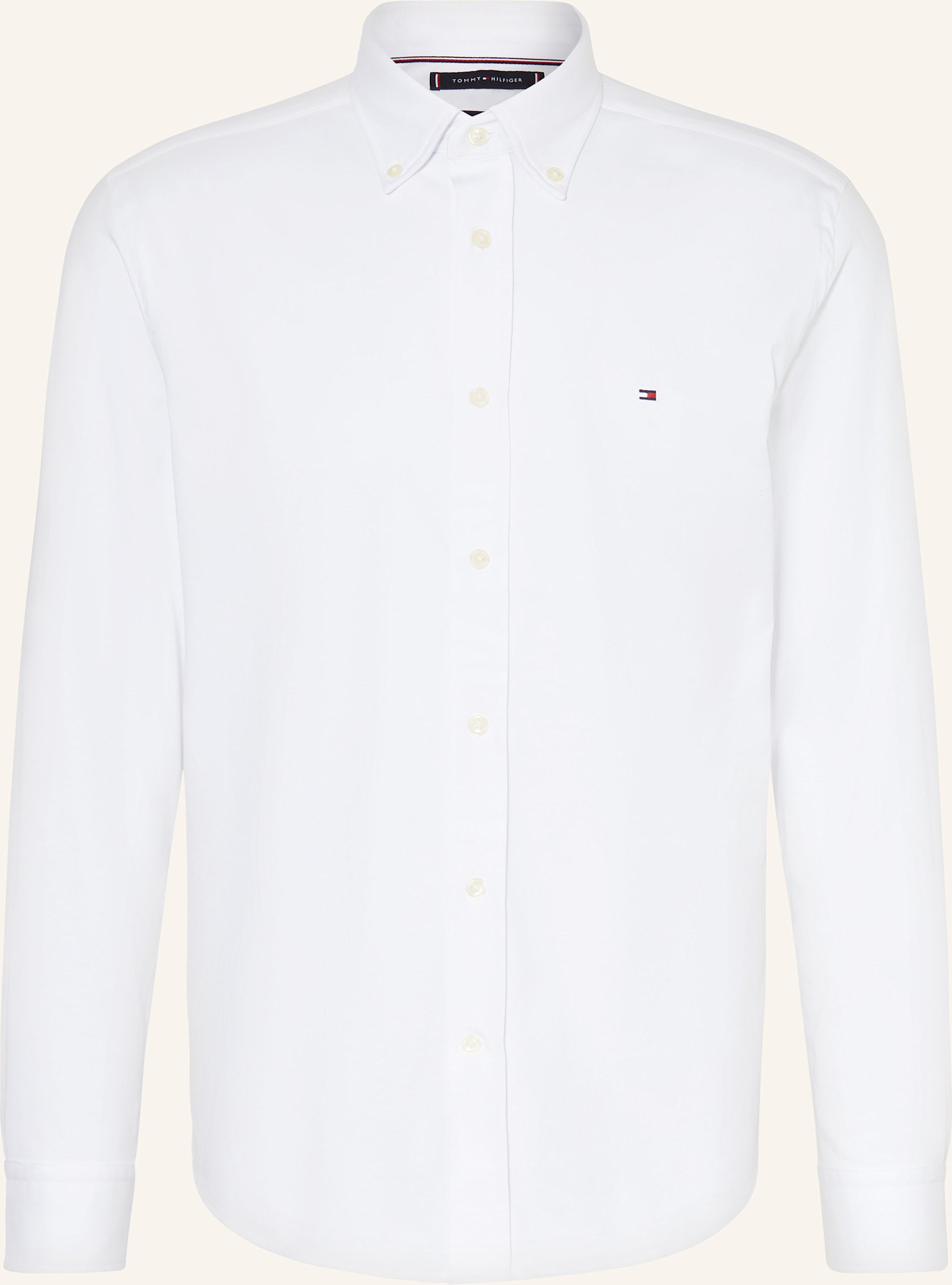 Tommy Hilfiger Hemd Performance Regular Fit weiss