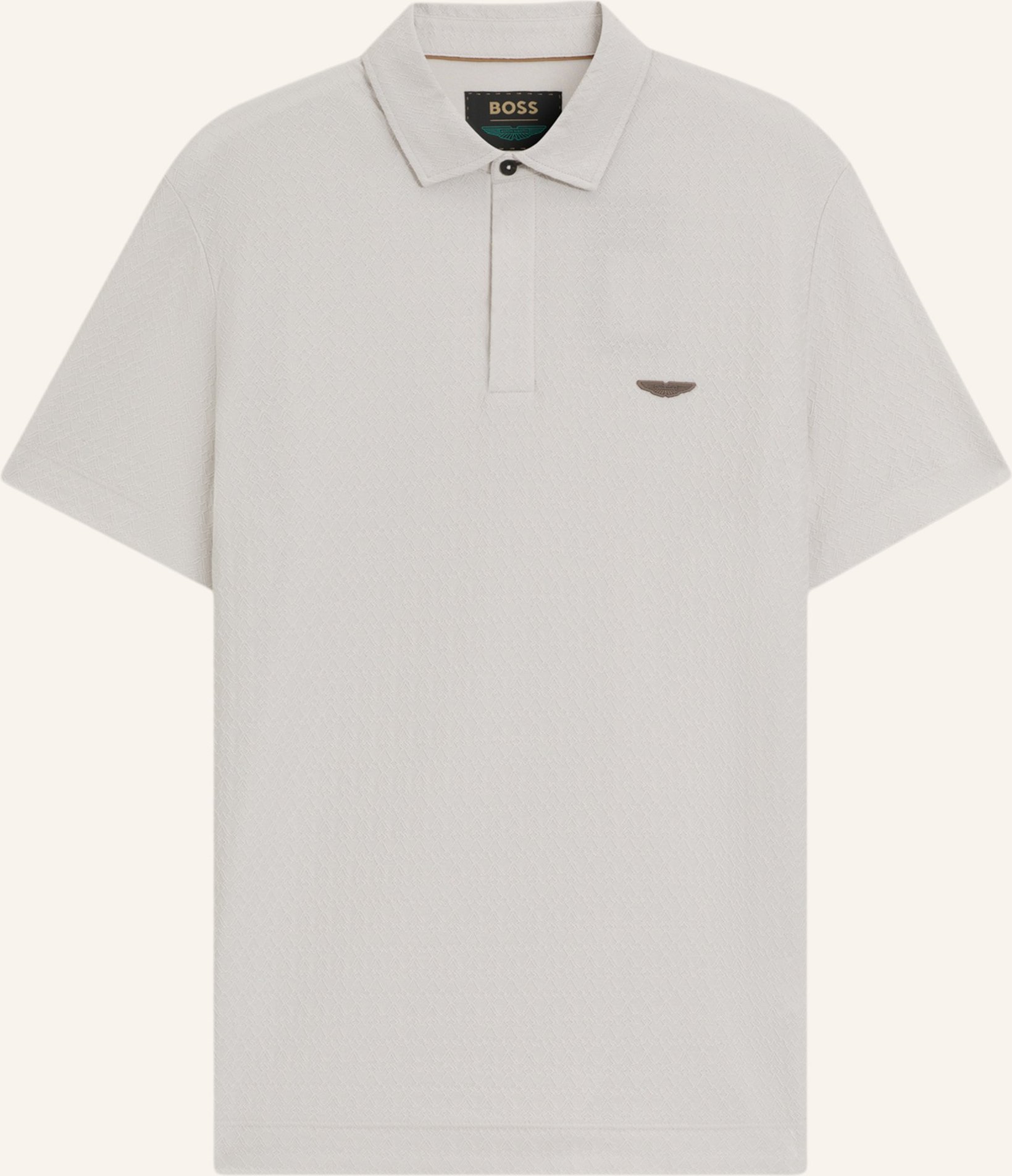 Boss Poloshirt L-Tracy_Am-254 Regular Fit grau