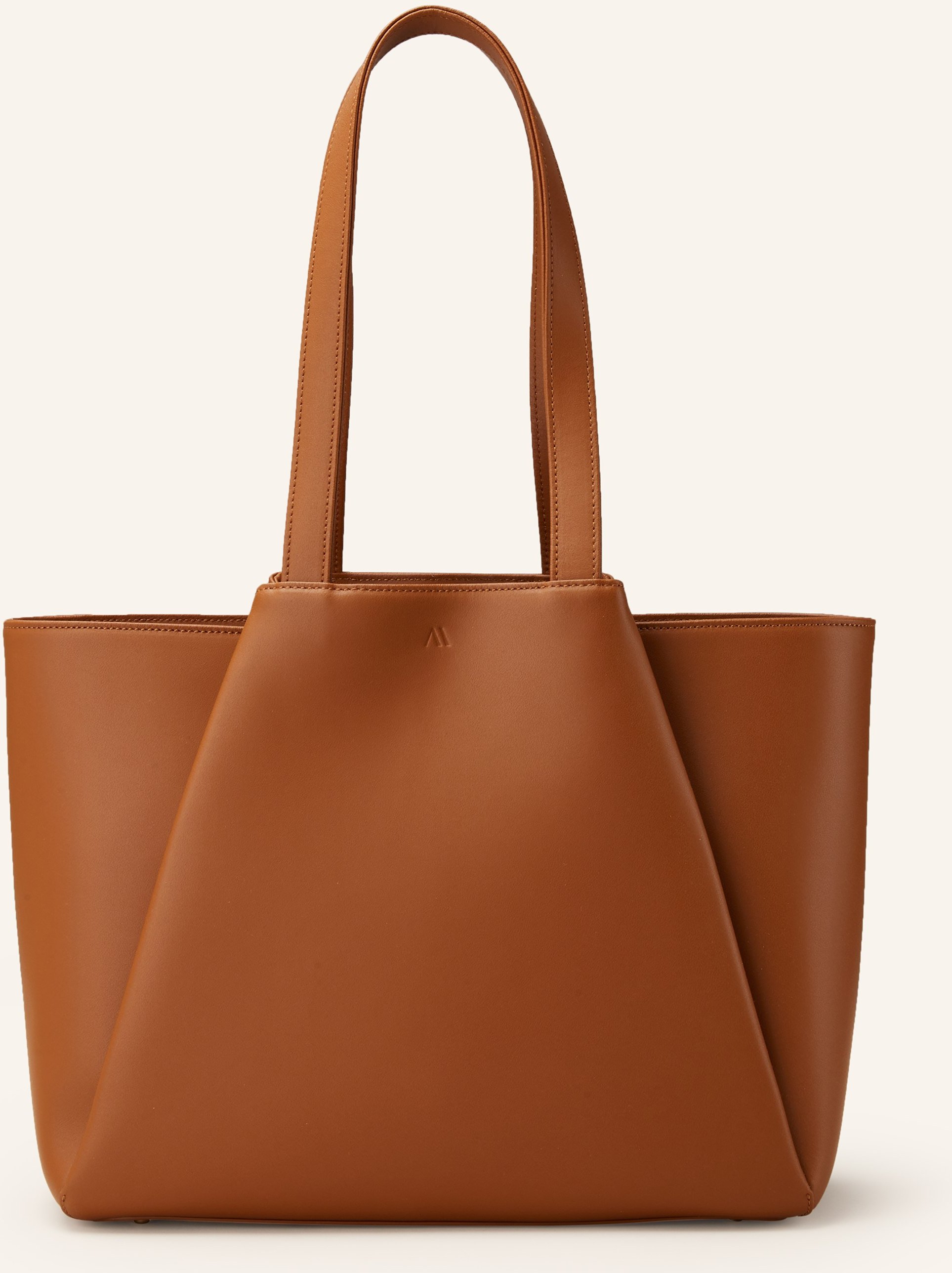 Kaai Shopper Midi Pyramid braun