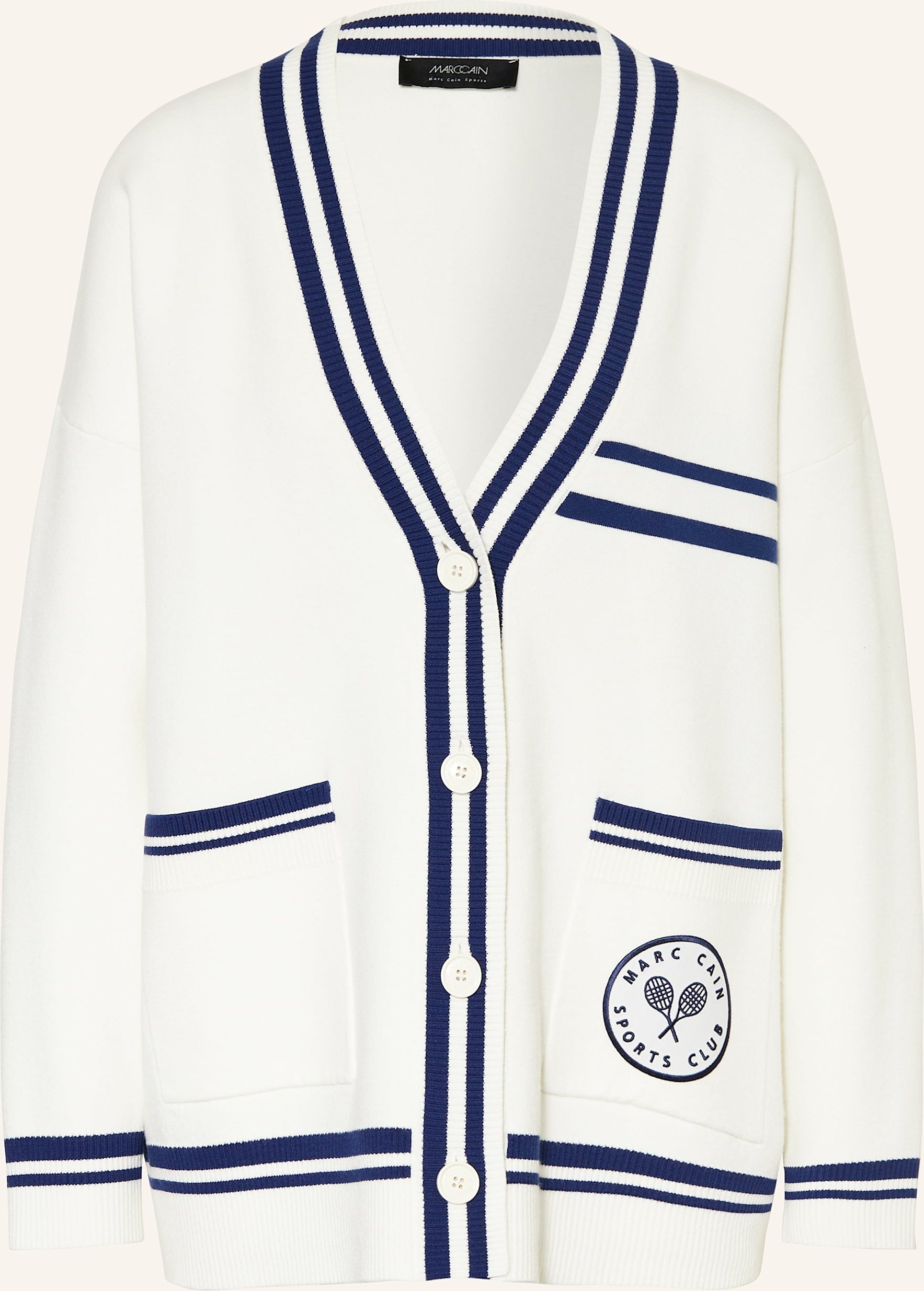 Marc Cain Strickjacke weiss