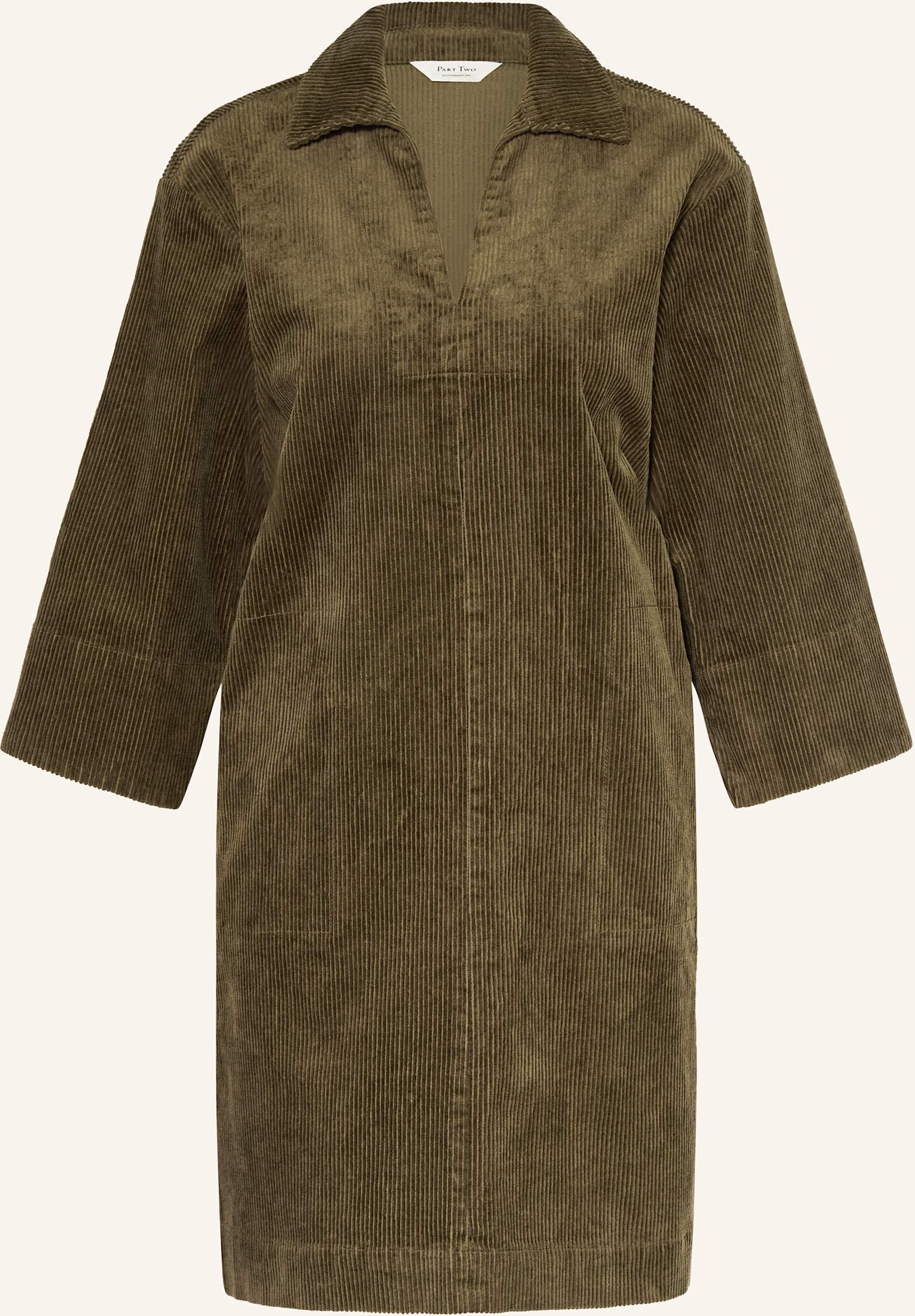 Part Two Cordkleid Sharri gruen