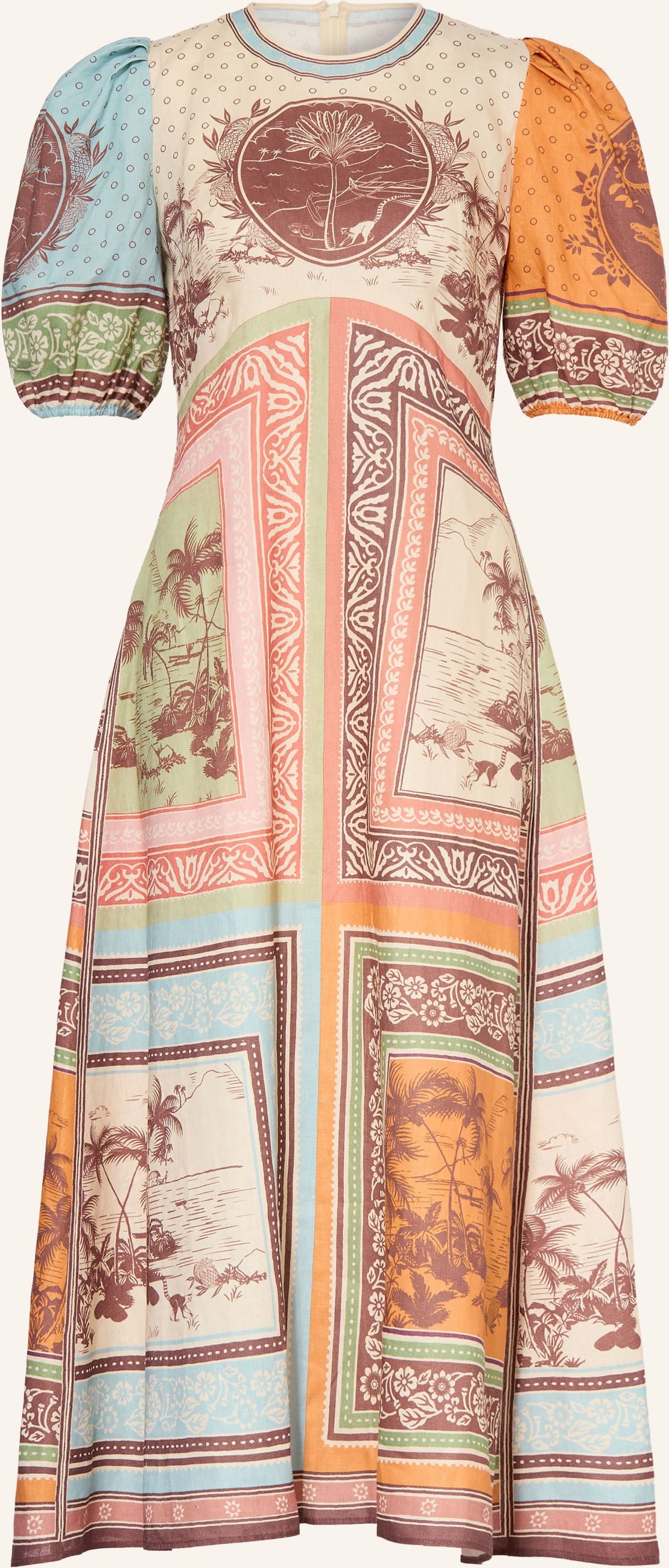 Alémais Leinenkleid Alberta rosa