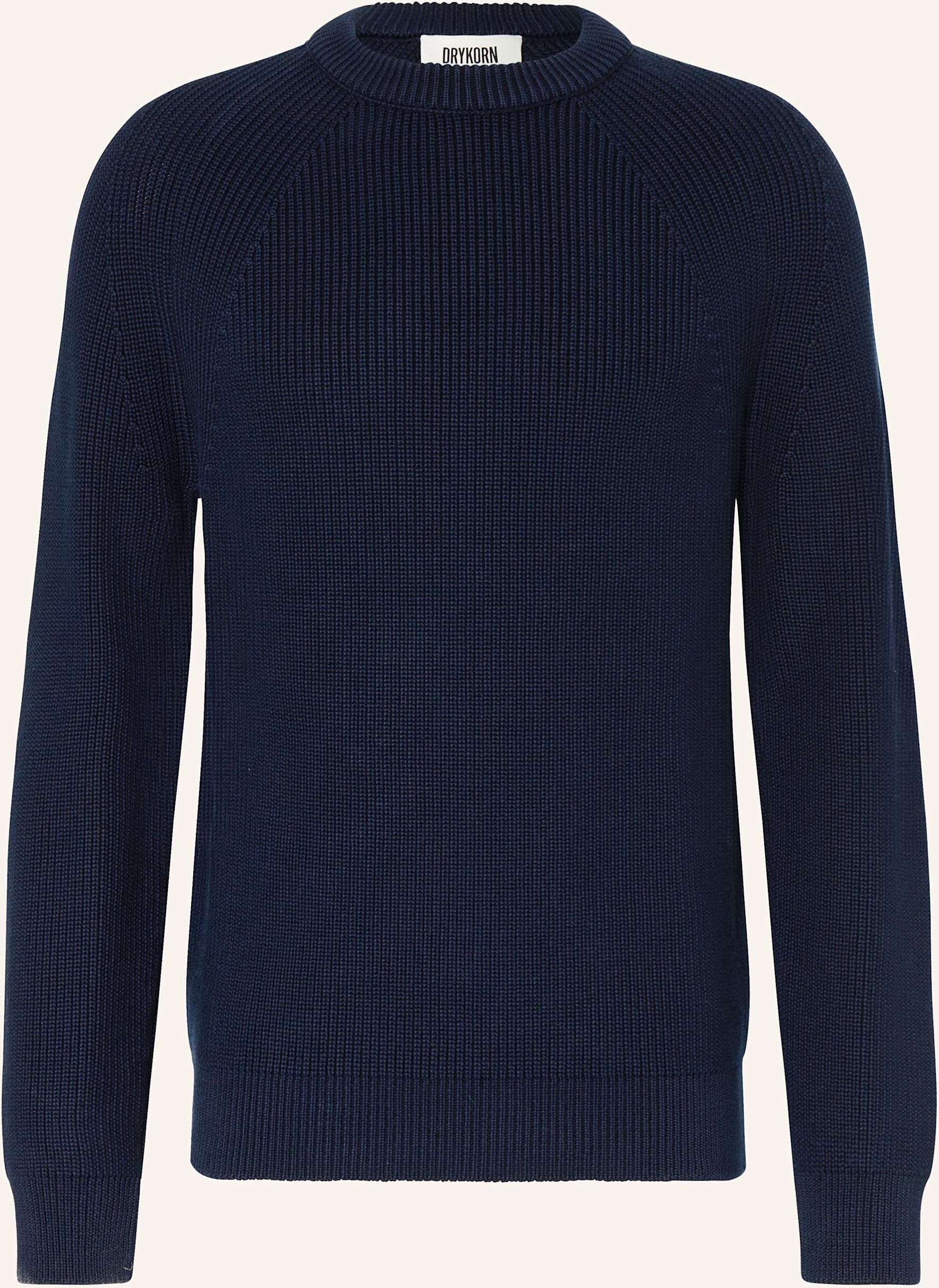 Drykorn Pullover Rippley blau