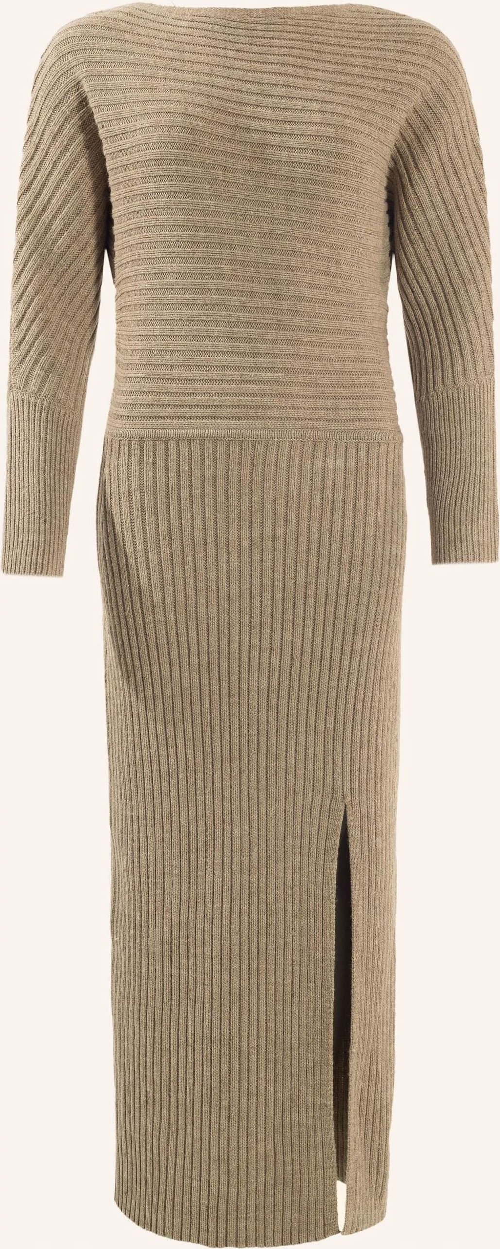 Adlysh Strickkleid Mit Merinowolle braun