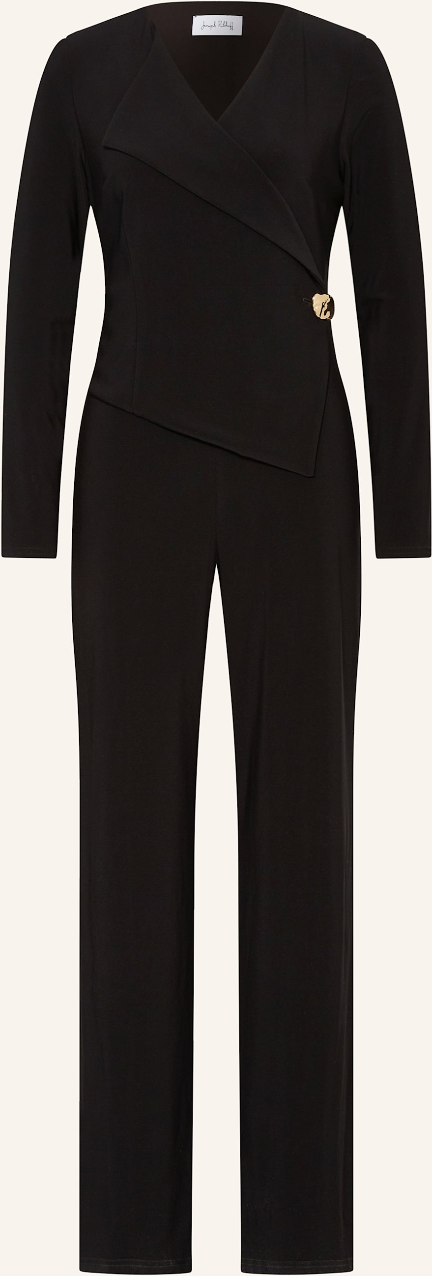 Joseph Ribkoff Jumpsuit In Wickeloptik schwarz