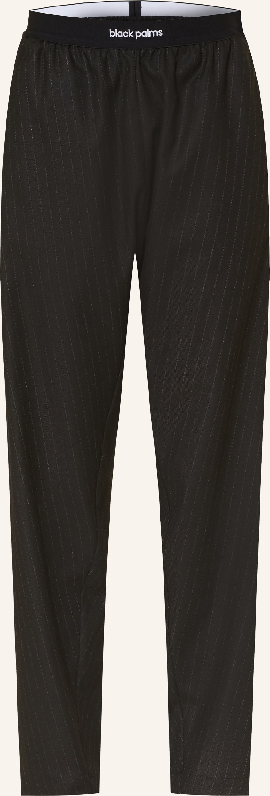 Black Palms Marlenehose Benja schwarz