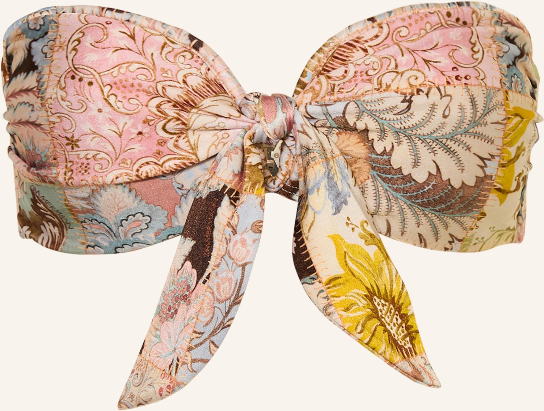 Zimmermann Bandeau-Bikini-Top Daylight beige