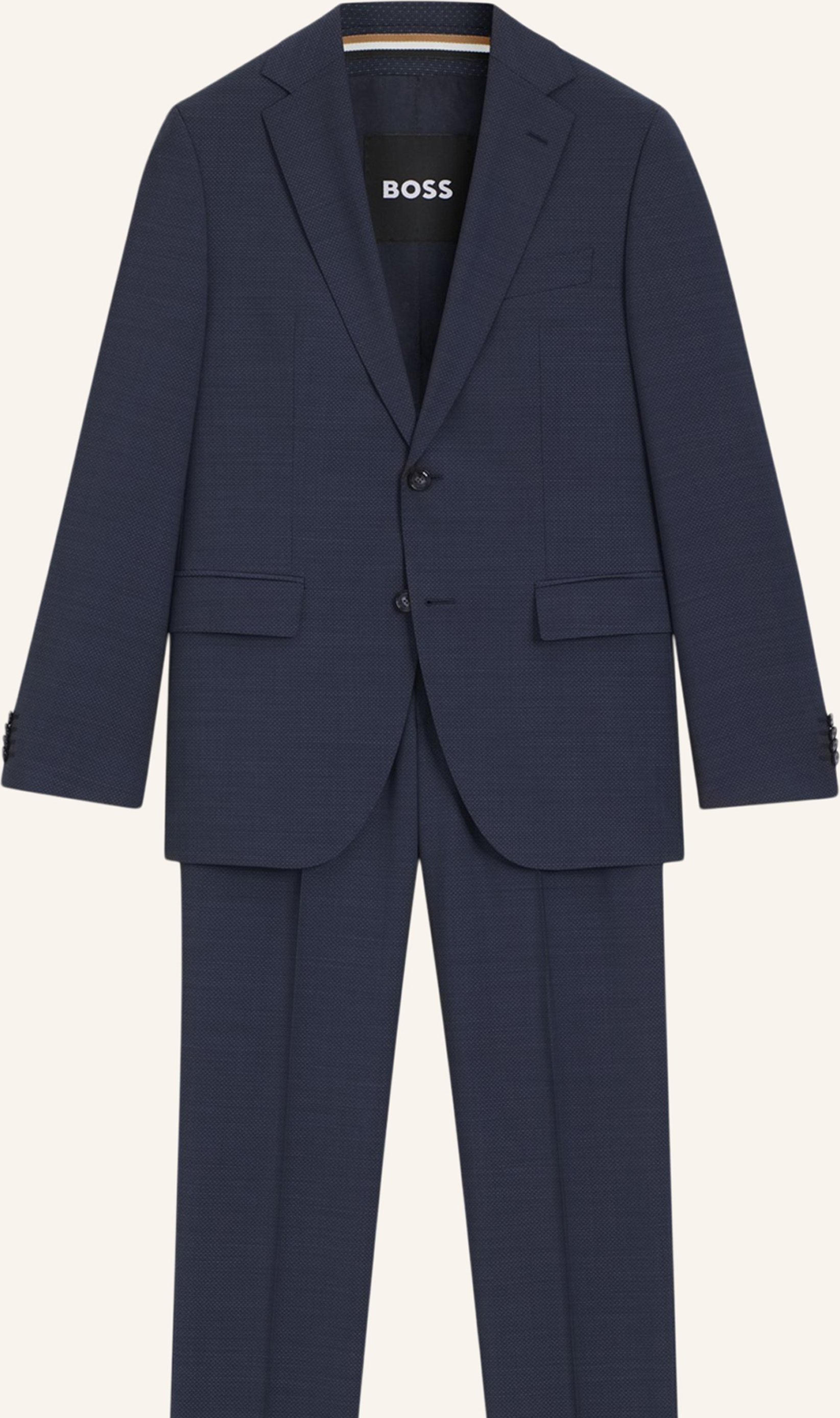 Boss Business Anzug H-Jeckson-2pcs-253 Regular Fit blau