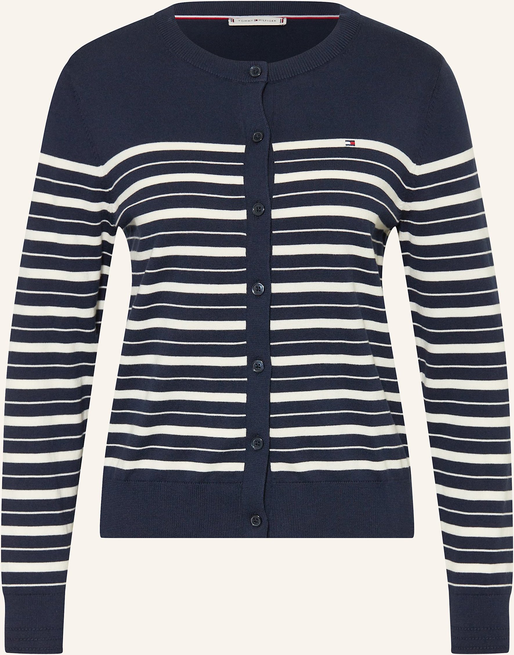 Thumbnail - Tommy Hilfiger Strickjacke blau