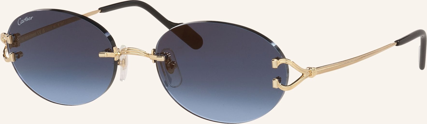 Cartier Sonnenbrille ct0551s gold