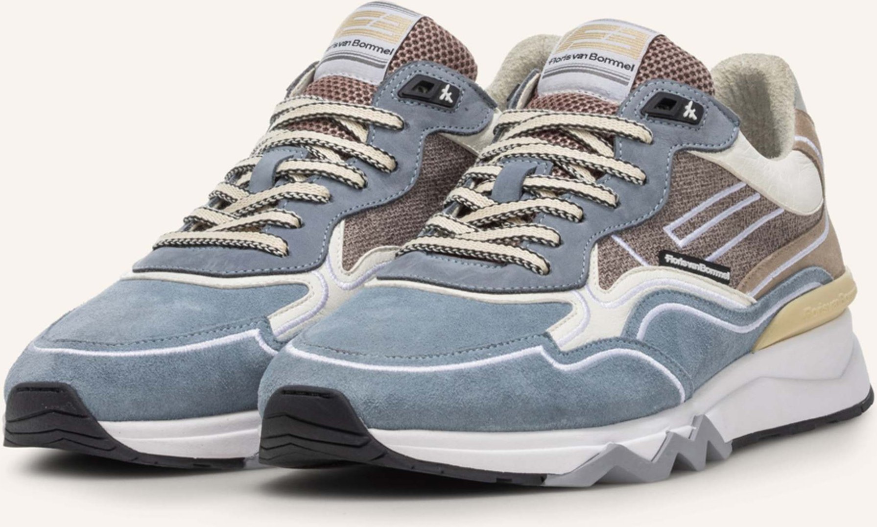 Floris Van Bommel Sneaker De Zager 03 blau