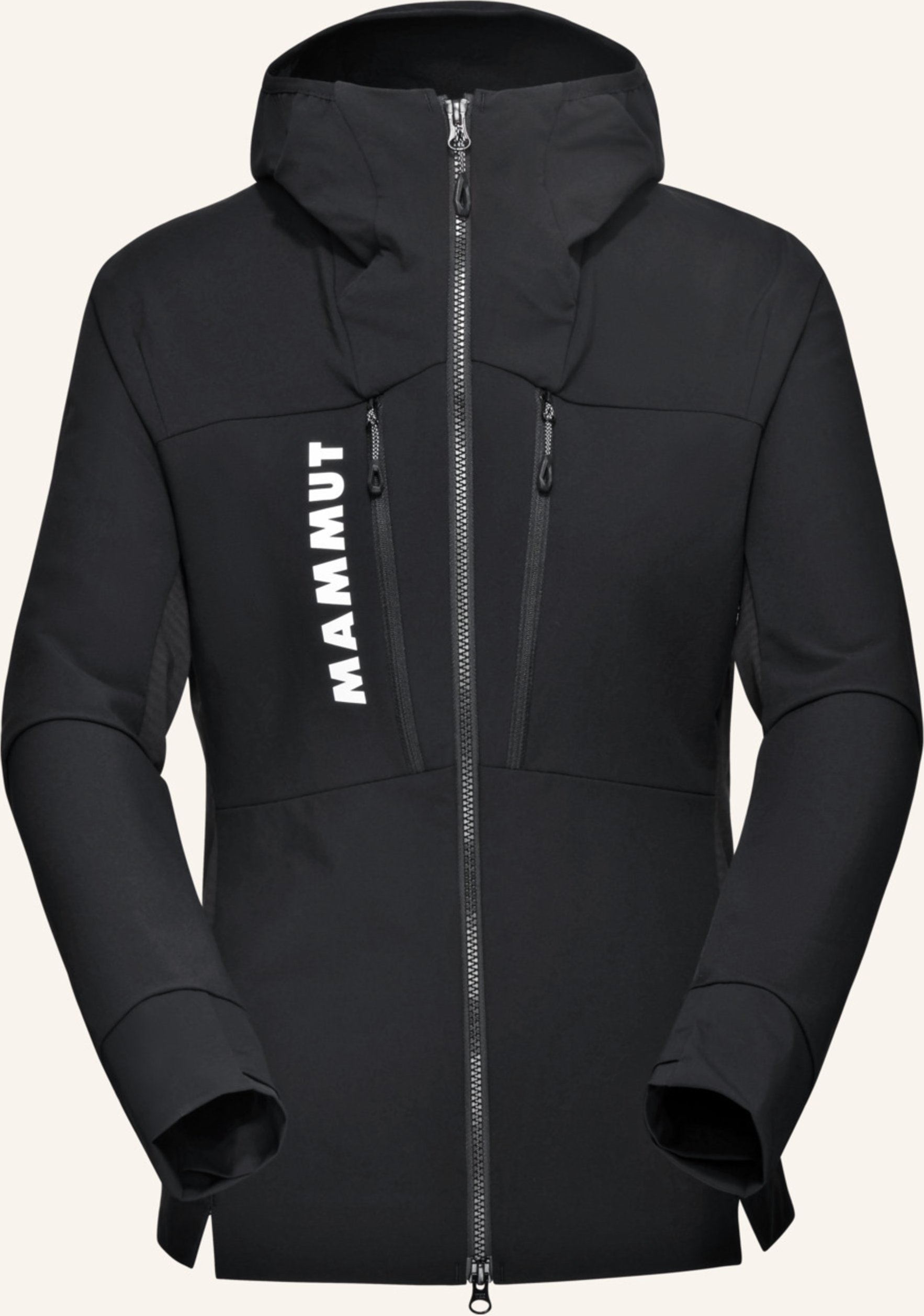 Thumbnail - Mammut Softshelljacke Aenergy Hybrid Mit Kapuze schwarz