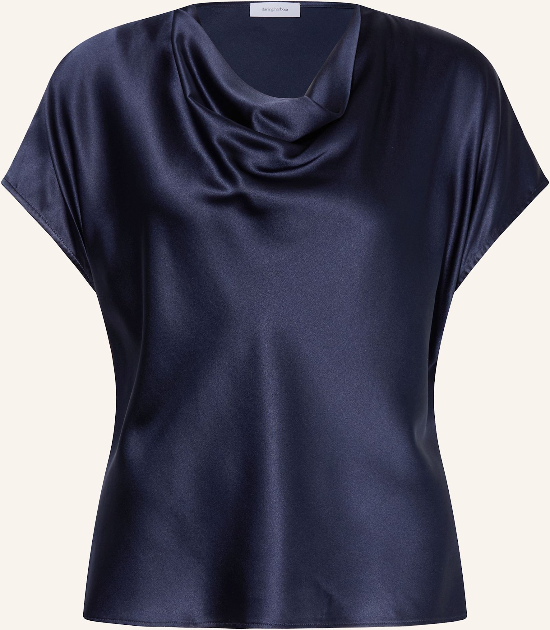 Darling Harbour Blusenshirt Aus Seide blau