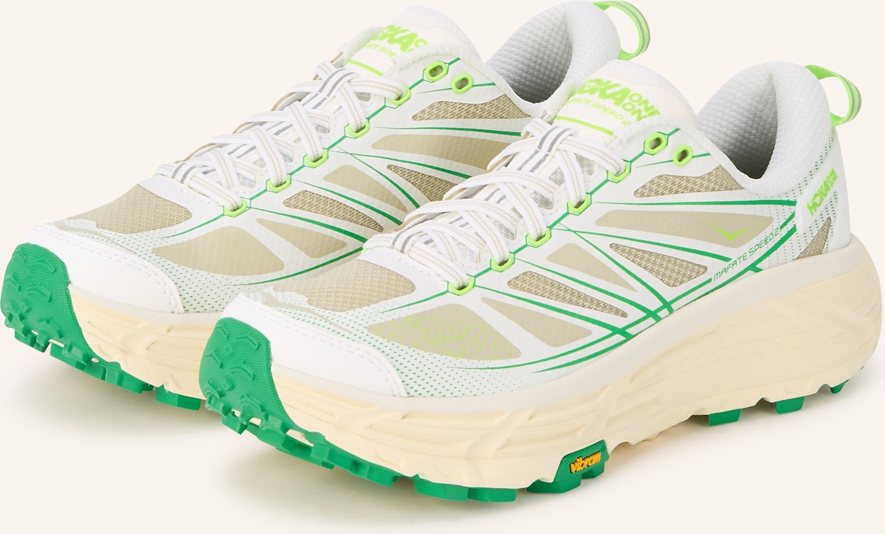 Hoka Sneaker Mafate Speed 2 beige