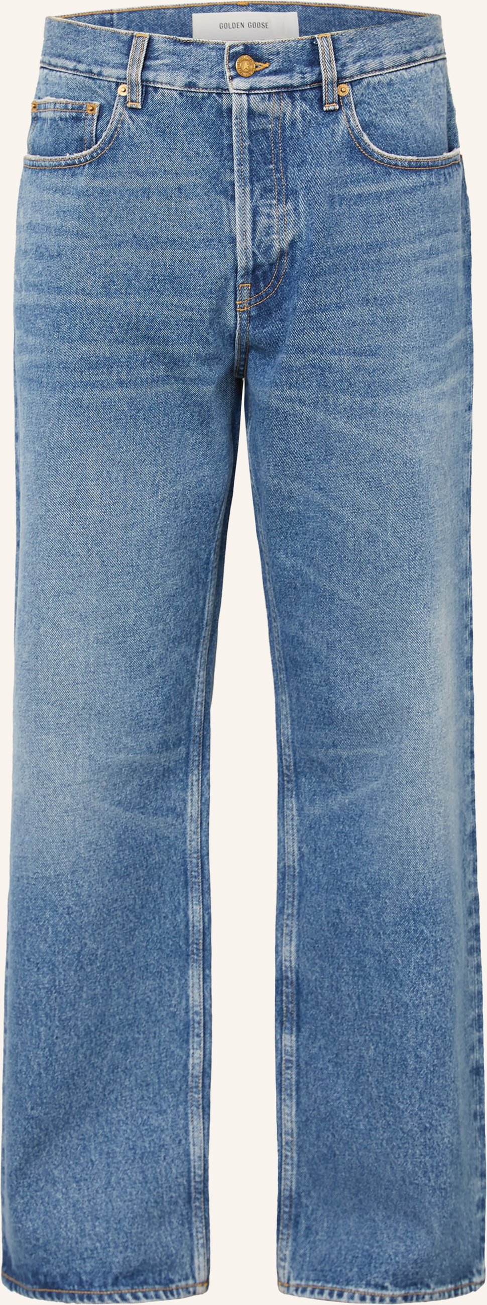 Golden Goose Jeans Golden M's Loose Fit blau